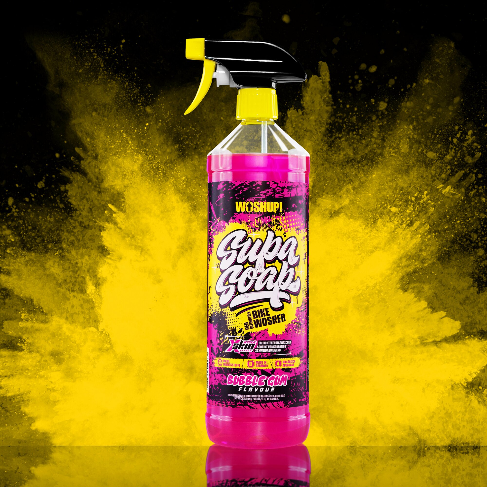 Woshup Mydło Supa do czyszczenia rowerów, guma balonowa, 1 l