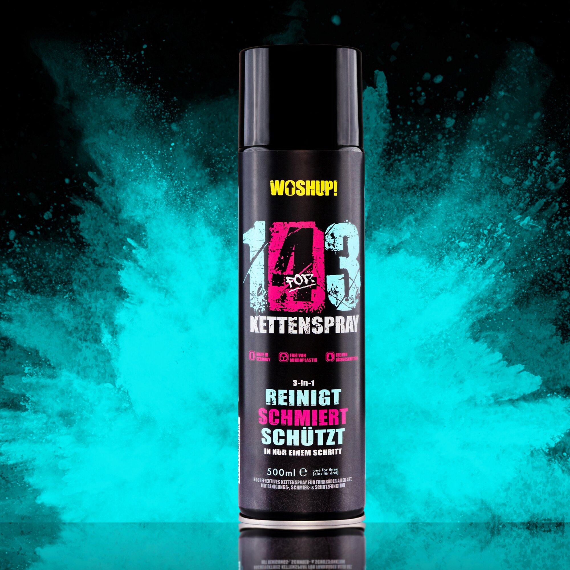 Woshup Spray do łańcucha rowerowego 143 Ketensspray, 500 ml