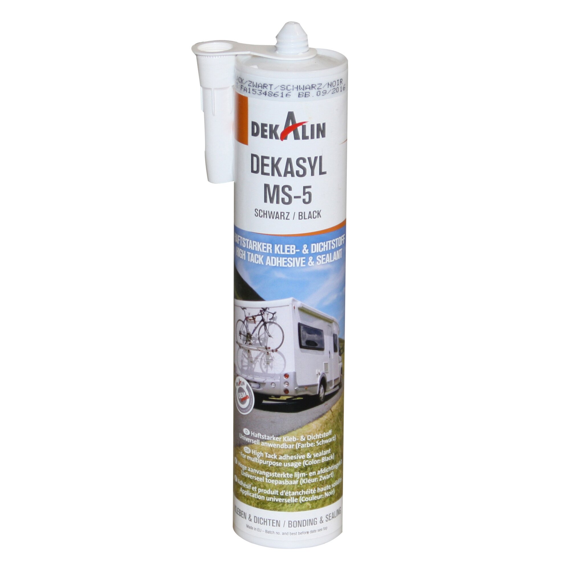 Dekalin Mocny klej i uszczelniacz DEKASYL MS-5, czarny, 290 ml