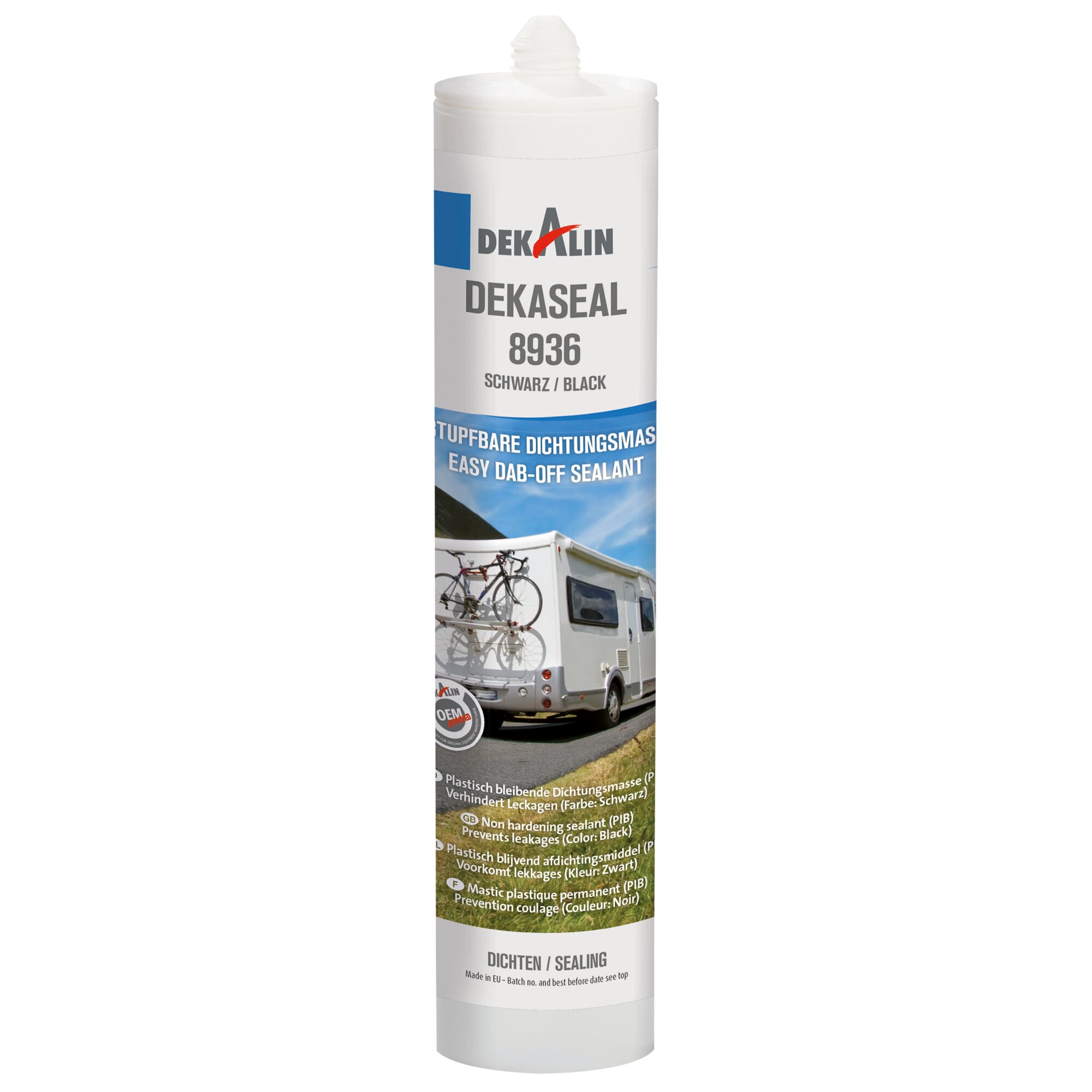Dekalin Uszczelniacz DEKASEAL 8936, czarny, 310 ml