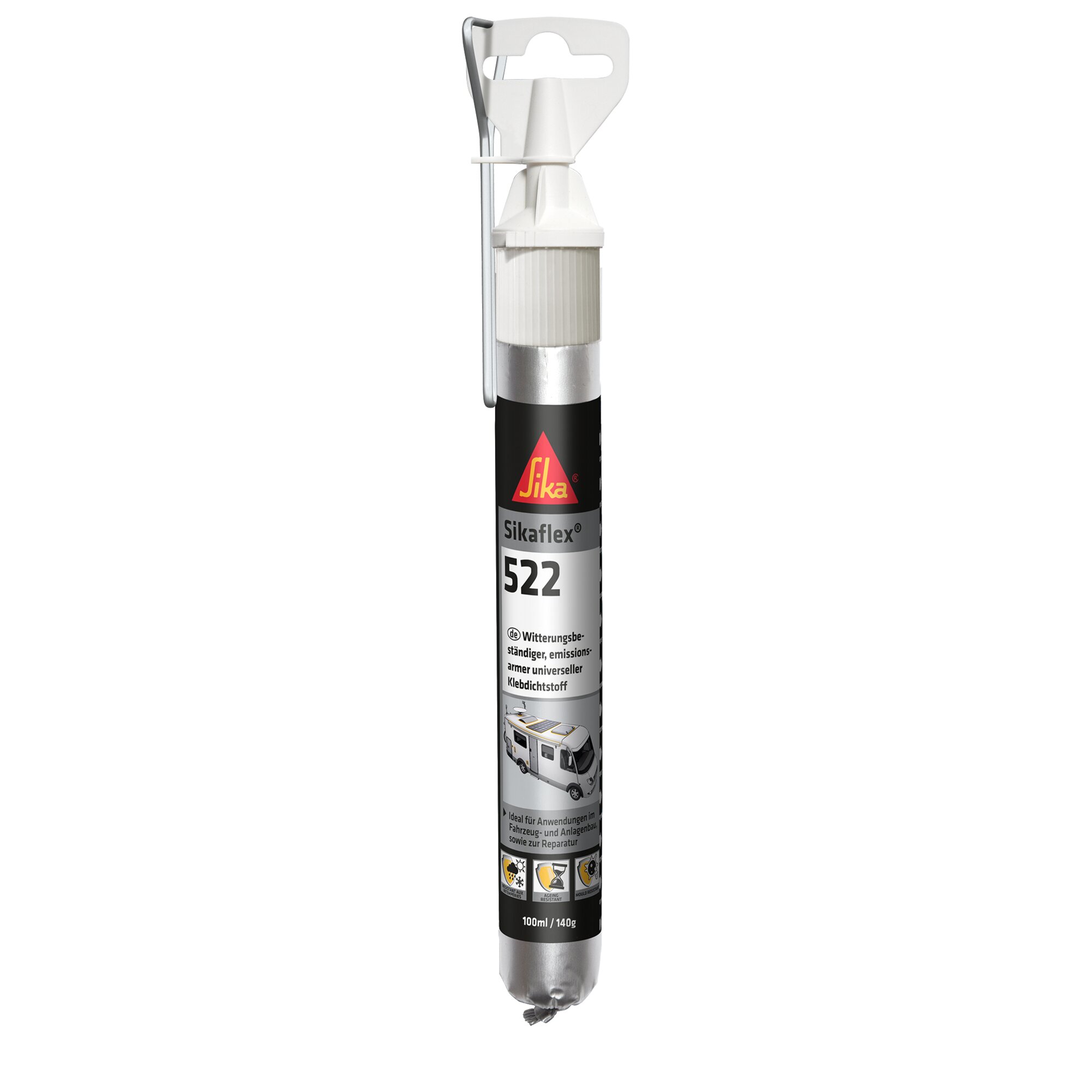 Sika® Sikaflex®-522 Klej i uszczelniacz, biały, 100 ml