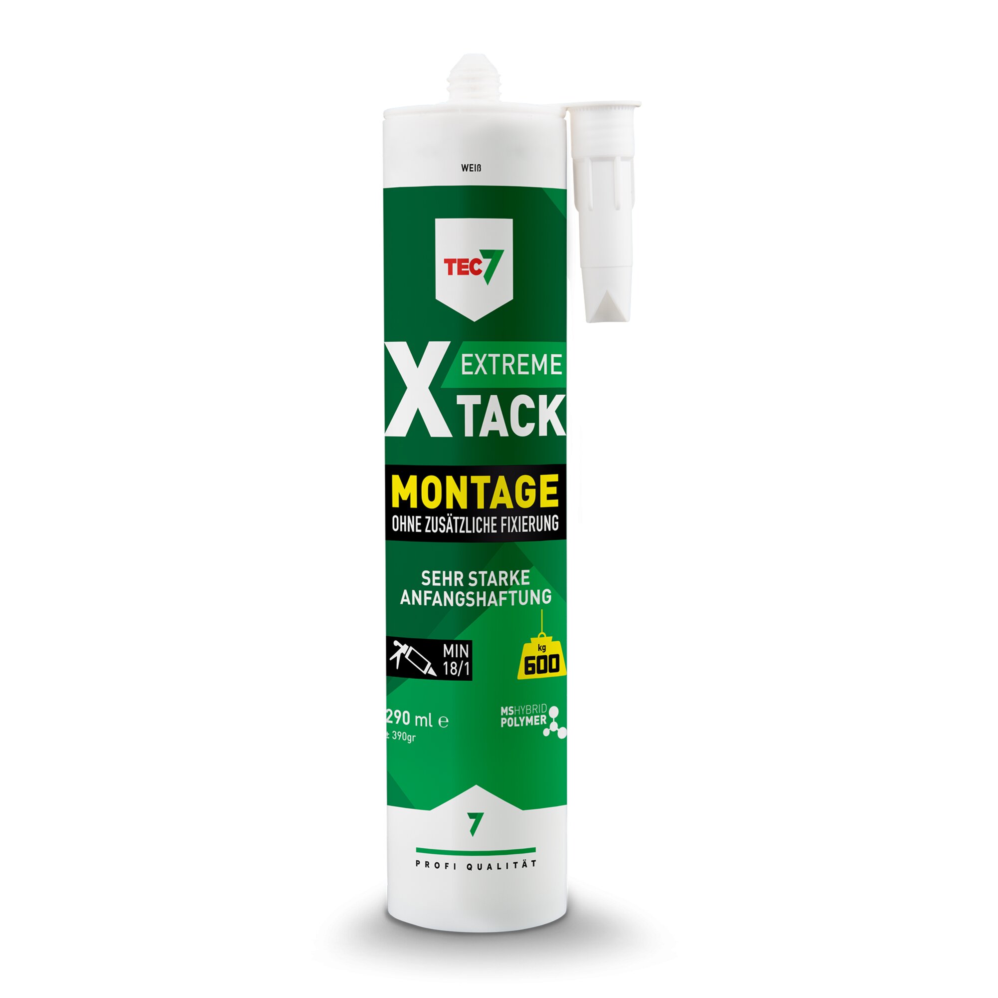 TEC7 Klej montażowy XTACK EXTREME, biały