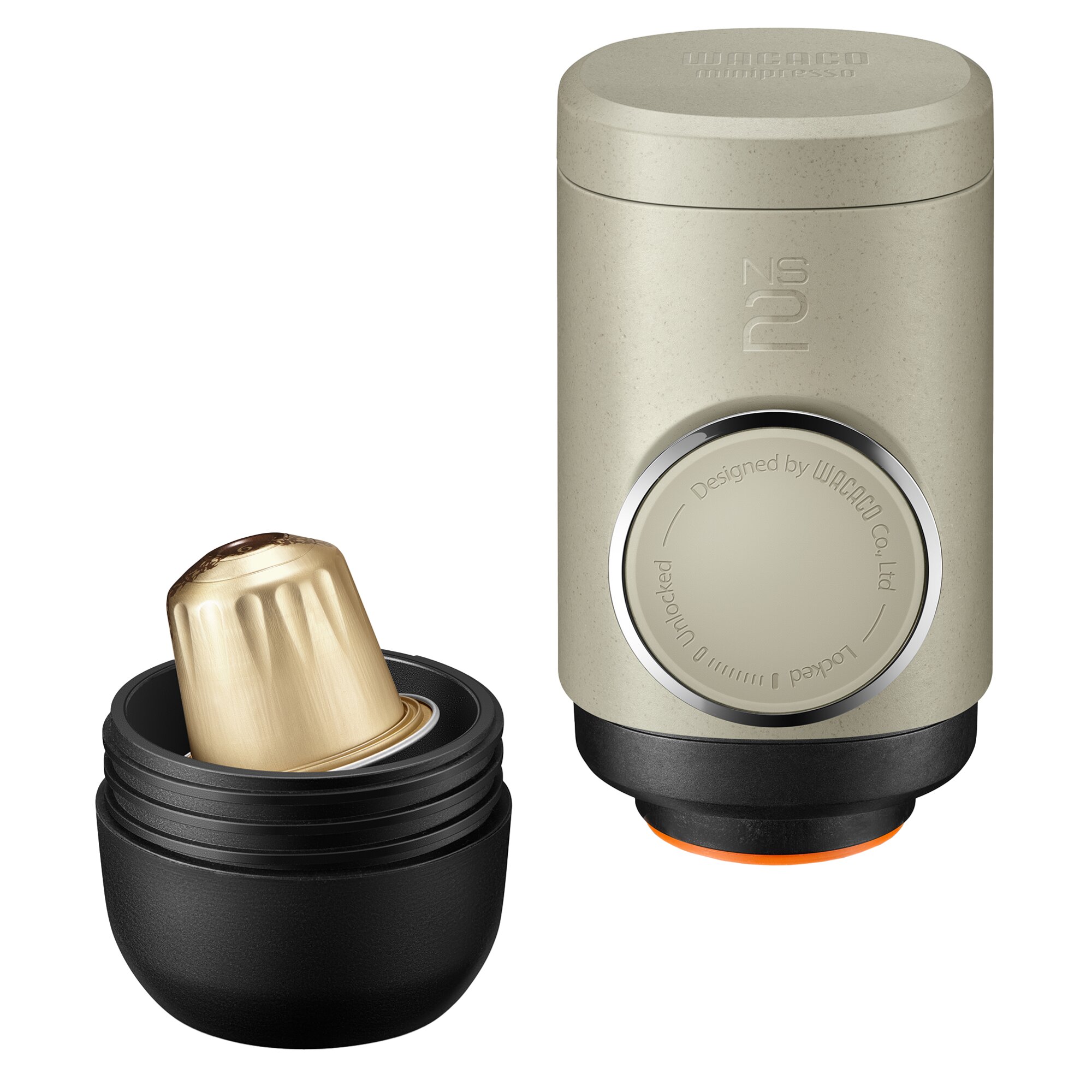 WACACO Przenośny ekspres do kawy na kapsułki Minipresso NS2