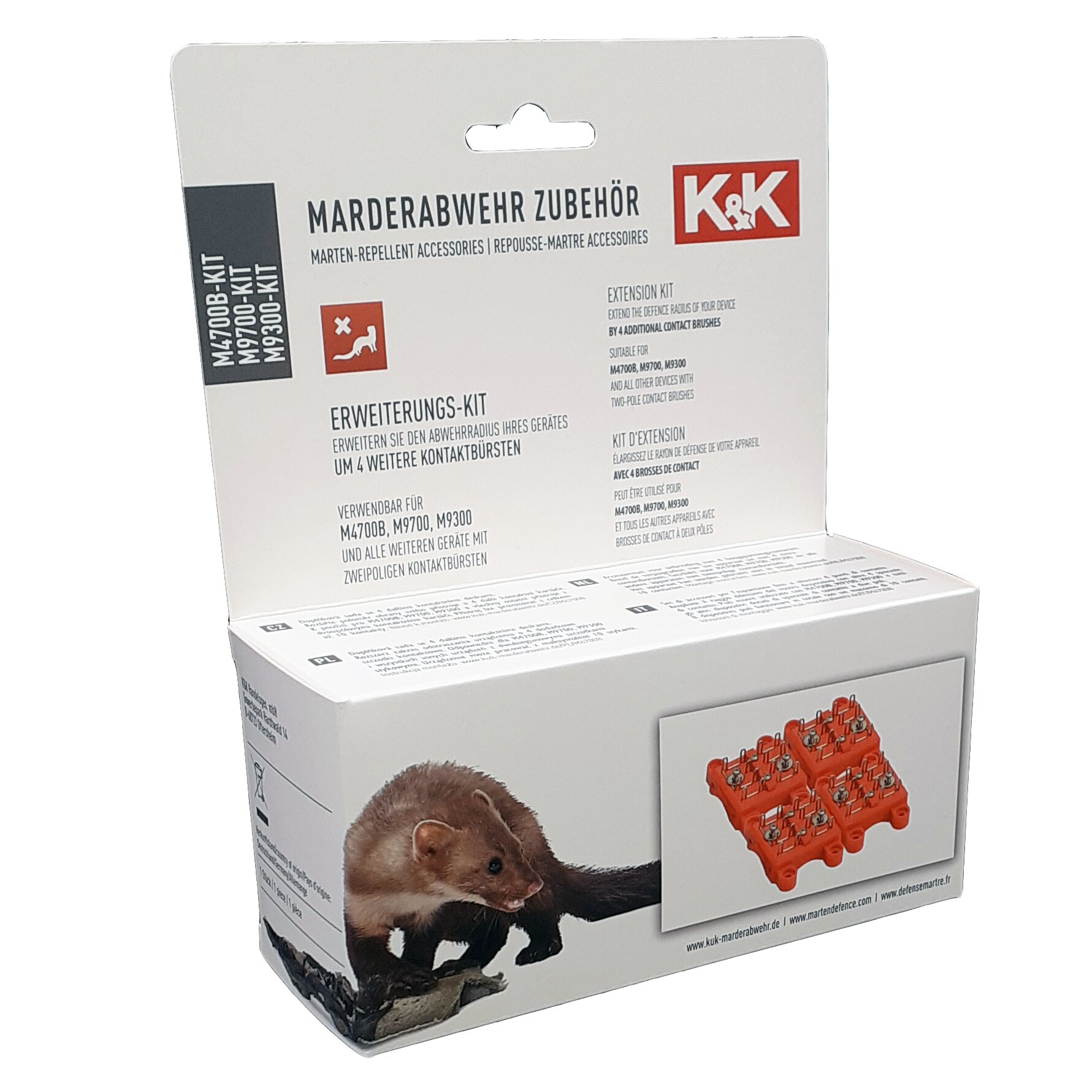 K&K Zestaw przedłużający szczotki kontaktowe do M9300/M9700