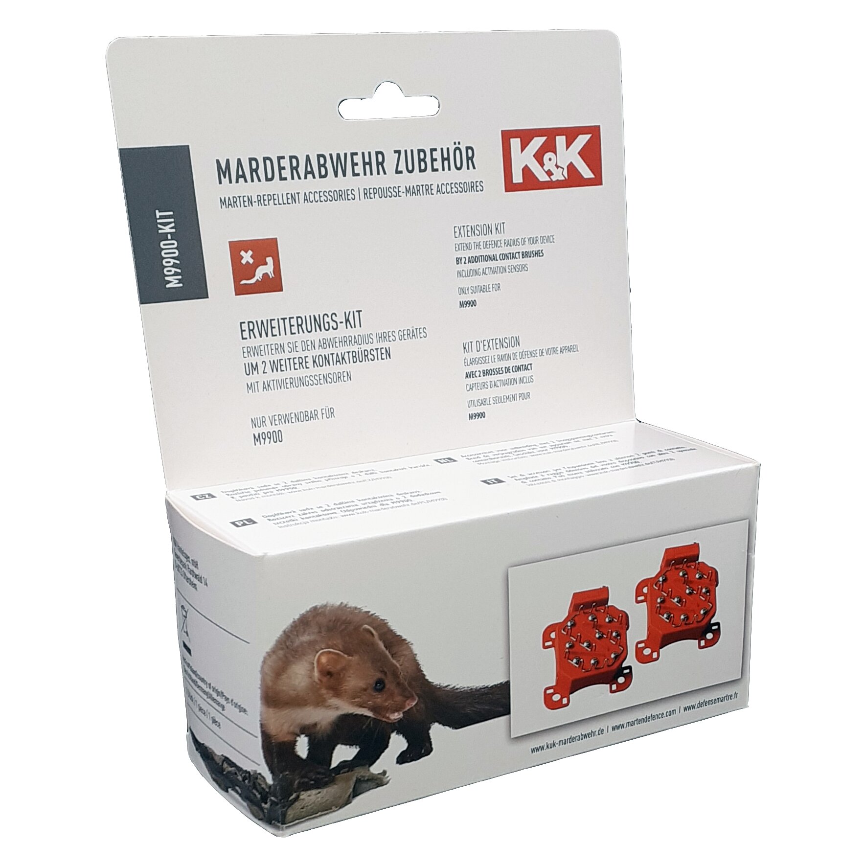 K&K Zestaw przedłużający szczotki kontaktowe do M9900