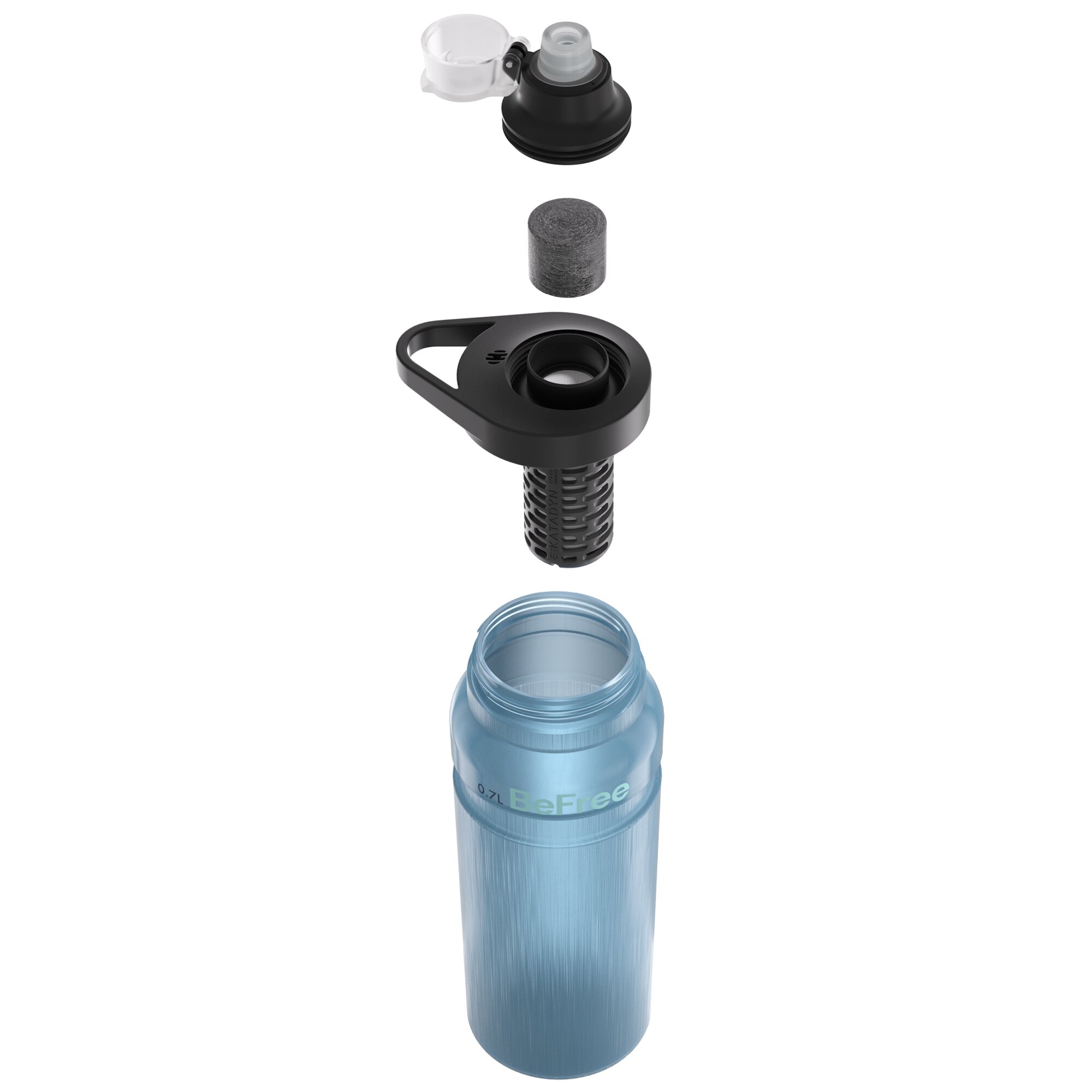 Katadyn Bidon BeFree AC Butelka 0,7 l Niebieski