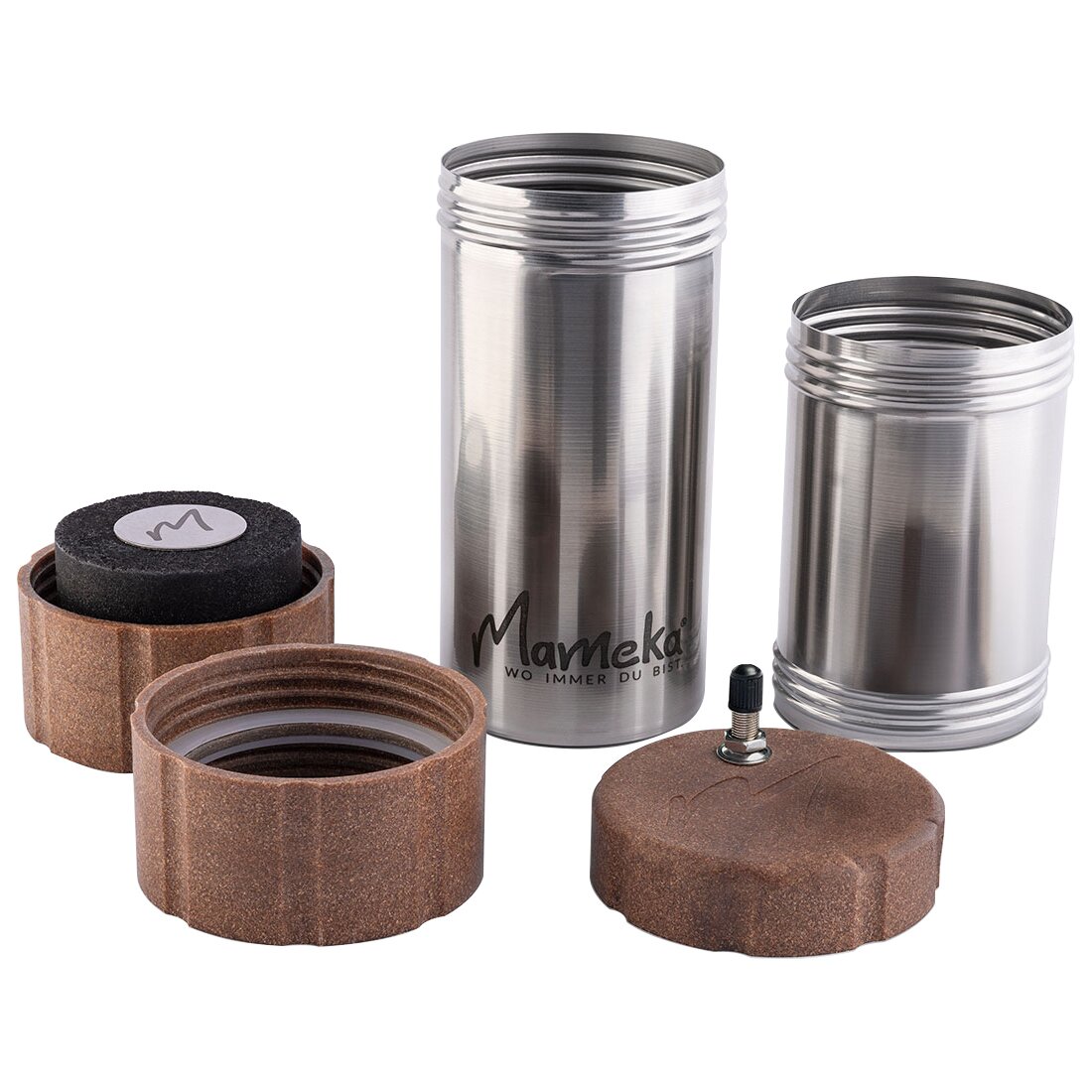 Mameka Filtr wody ze stali nierdzewnej Travelbuddy