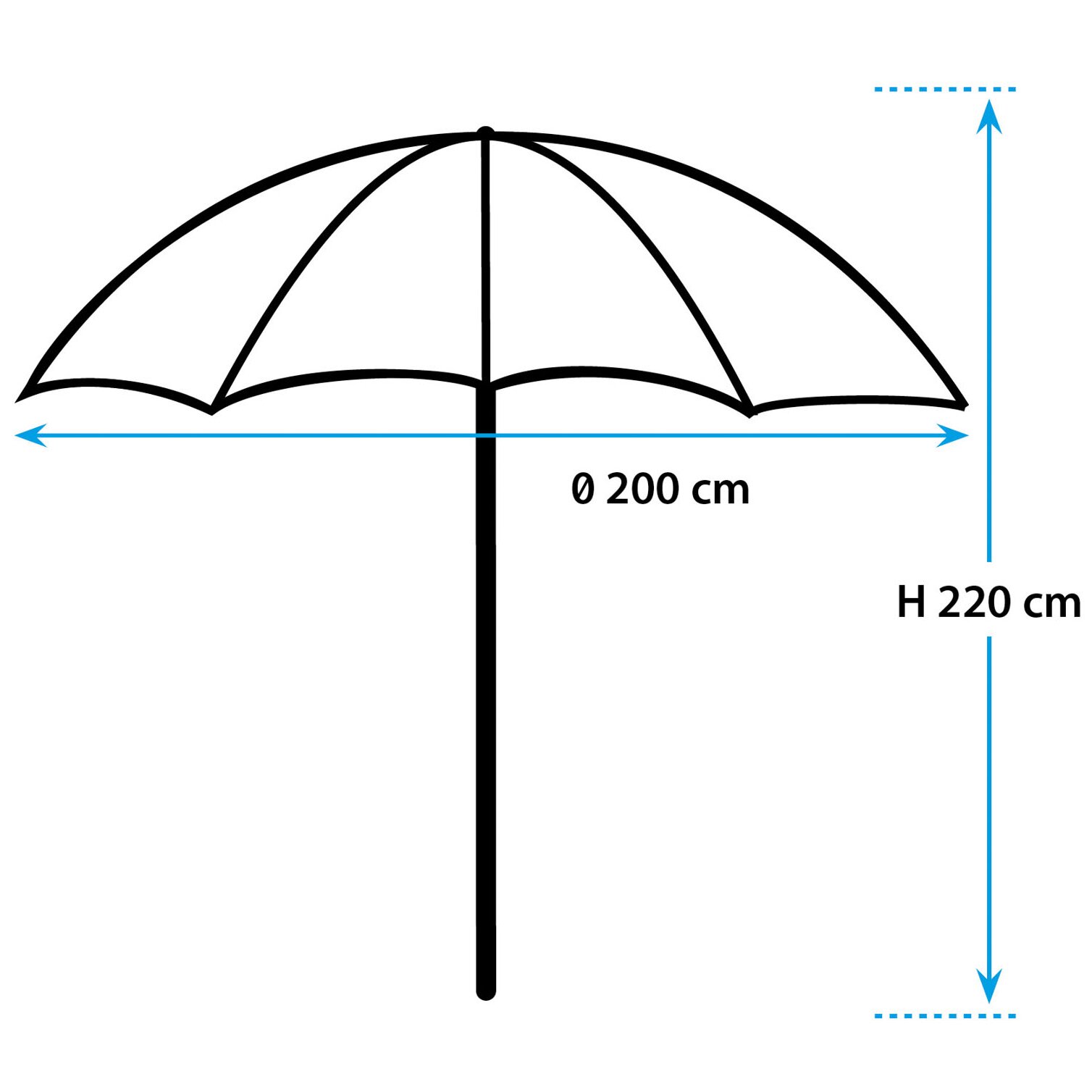 Brunner Parasol Solado