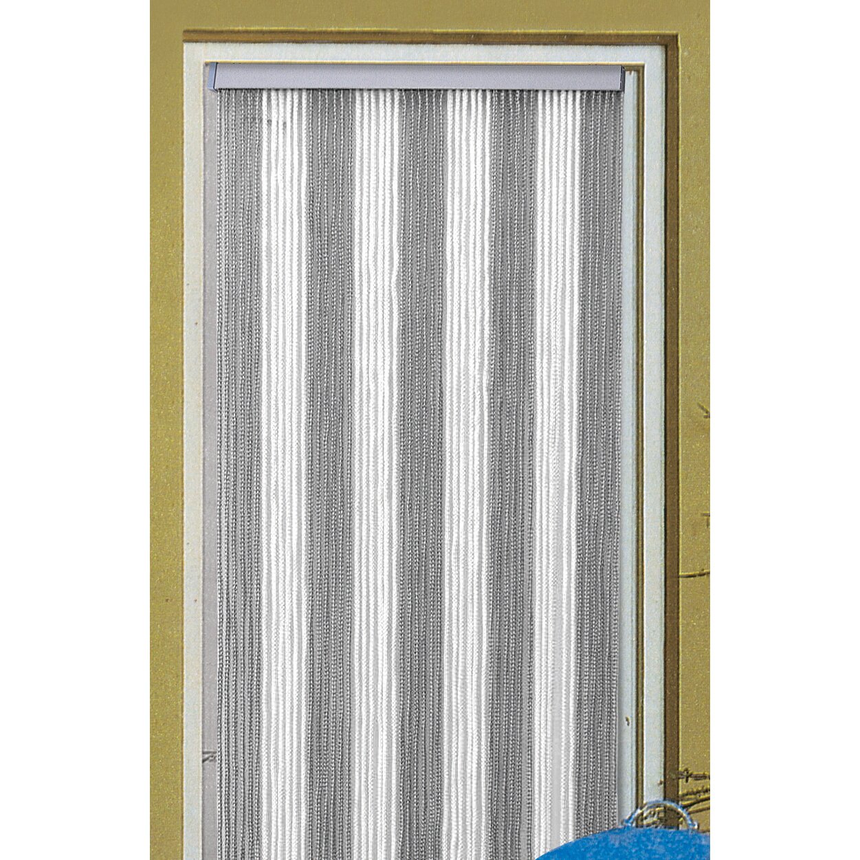 Arisol Zasłona do drzwi Korda, srebrna, 100 cm