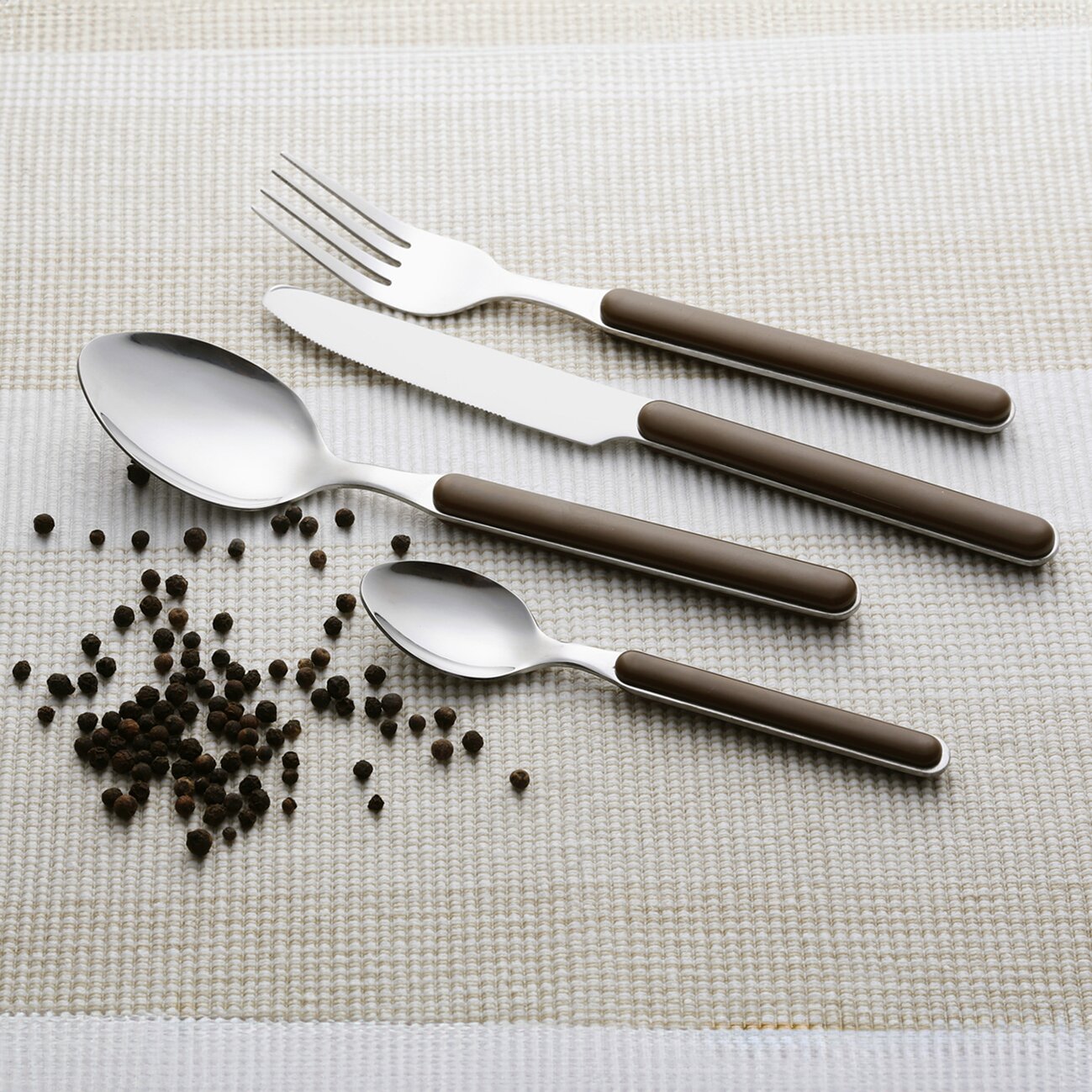 Brunner Zestaw sztućców Delice, brązowy