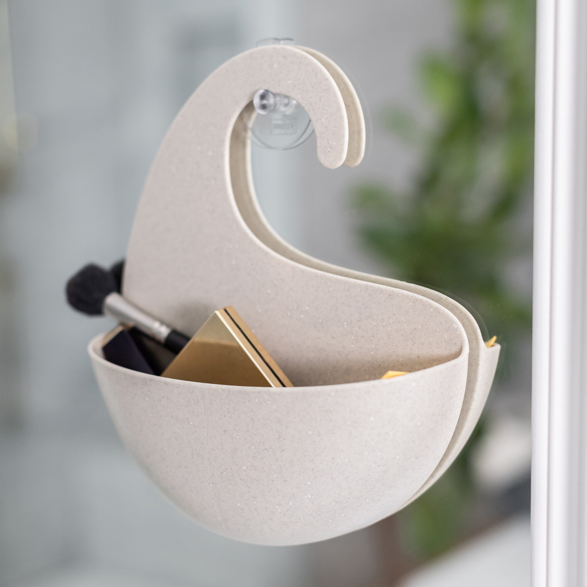 koziol Uchwyt na przybory kuchenne Utensilo Surf M, piaskowy