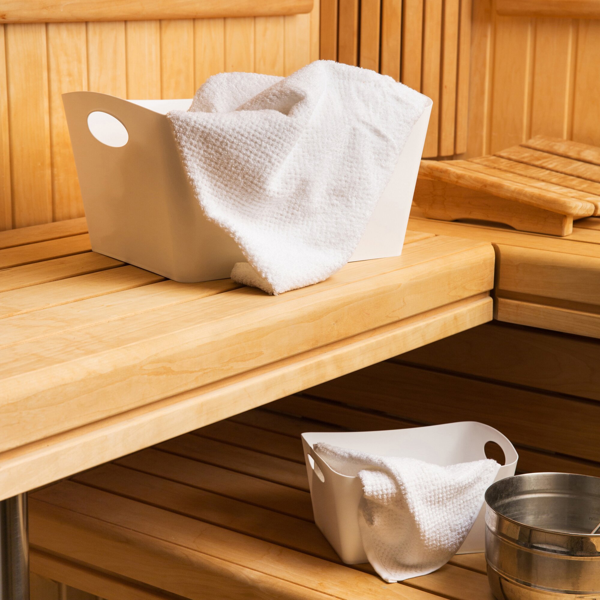 koziol Pudełko do przechowywania BOXXX M, piasek 3,5 L