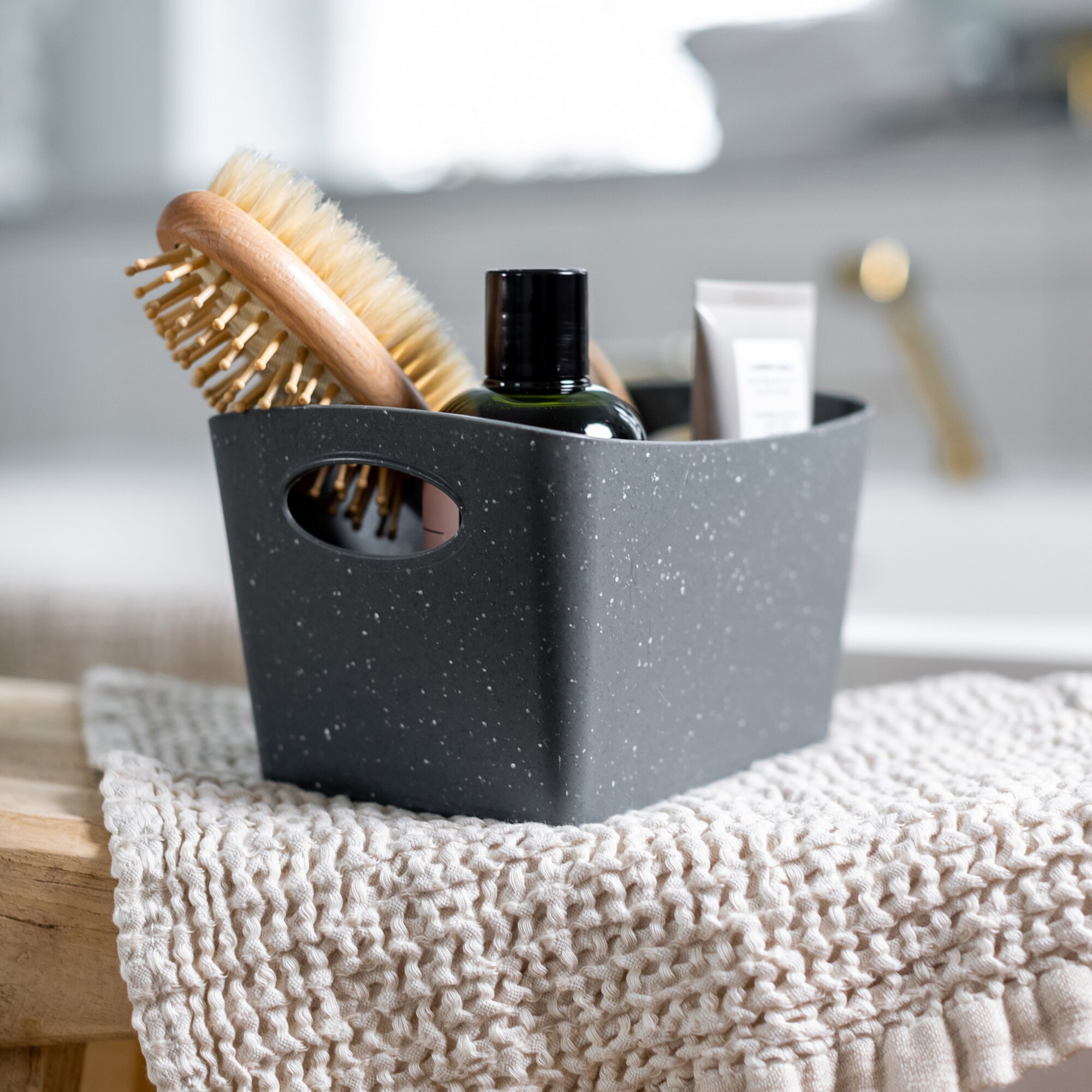 koziol Pudełko do przechowywania BOXXX S, szare 1 l