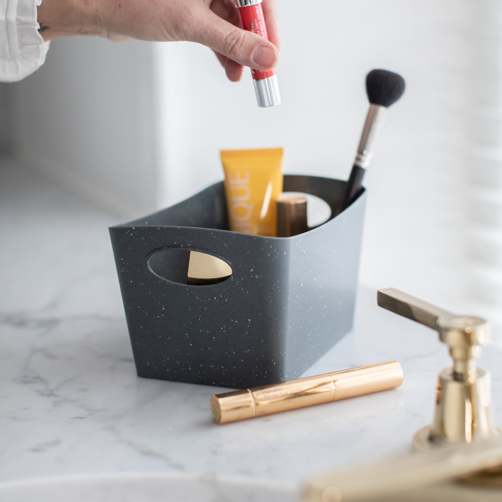 koziol Pudełko do przechowywania BOXXX S, szare 1 l