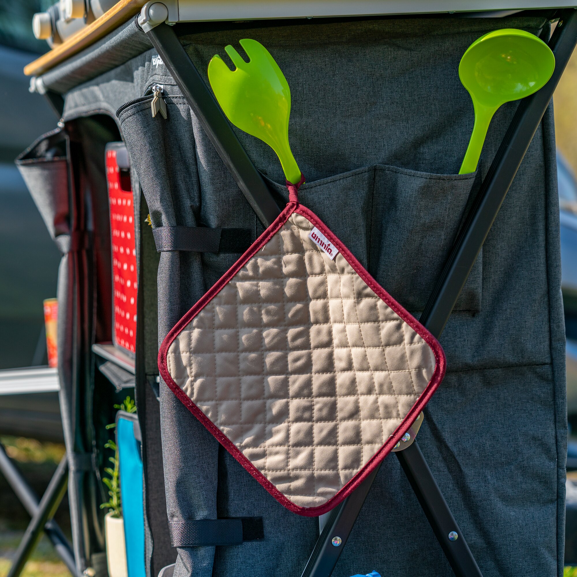 Waca Naczynia kuchenne, zielone jabłko, zestaw