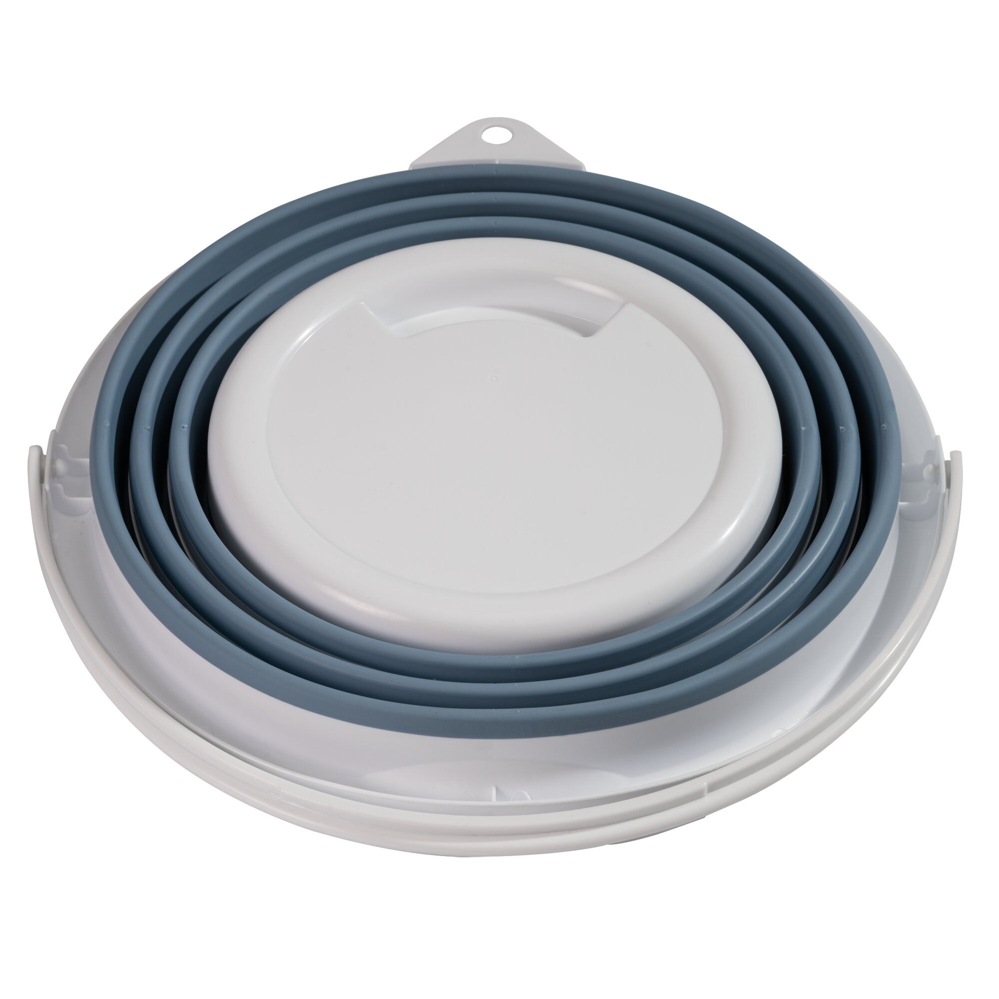 RYF Solutions GmbH Składane wiadro 10 l, szary/biały