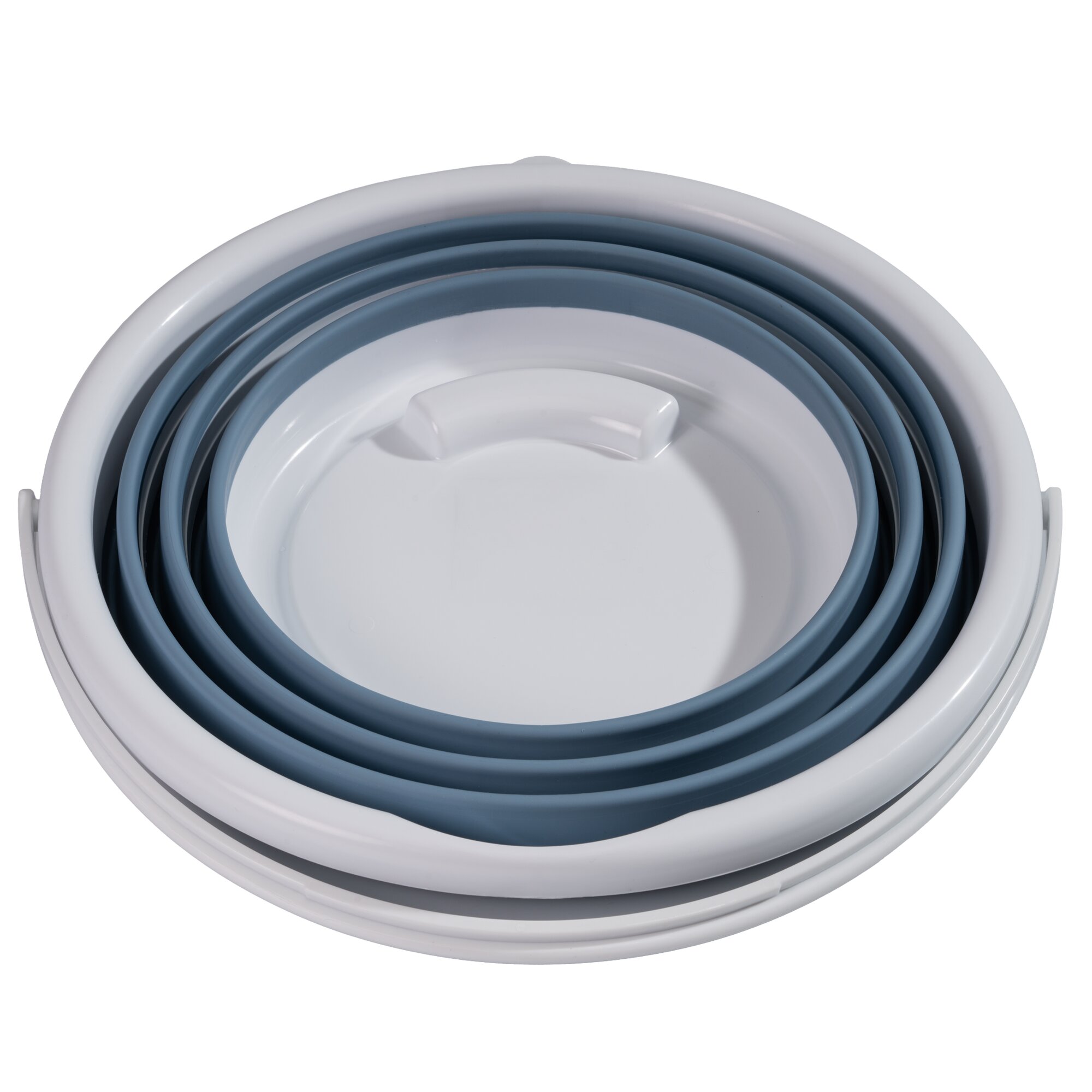 RYF Solutions GmbH Składane wiadro 10 l, szary/biały