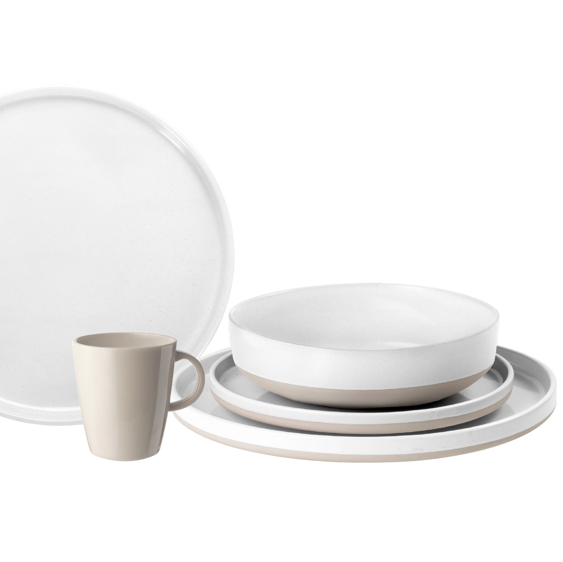 Brunner Zestaw zastawy stołowej Pudełko śniadaniowe Odette