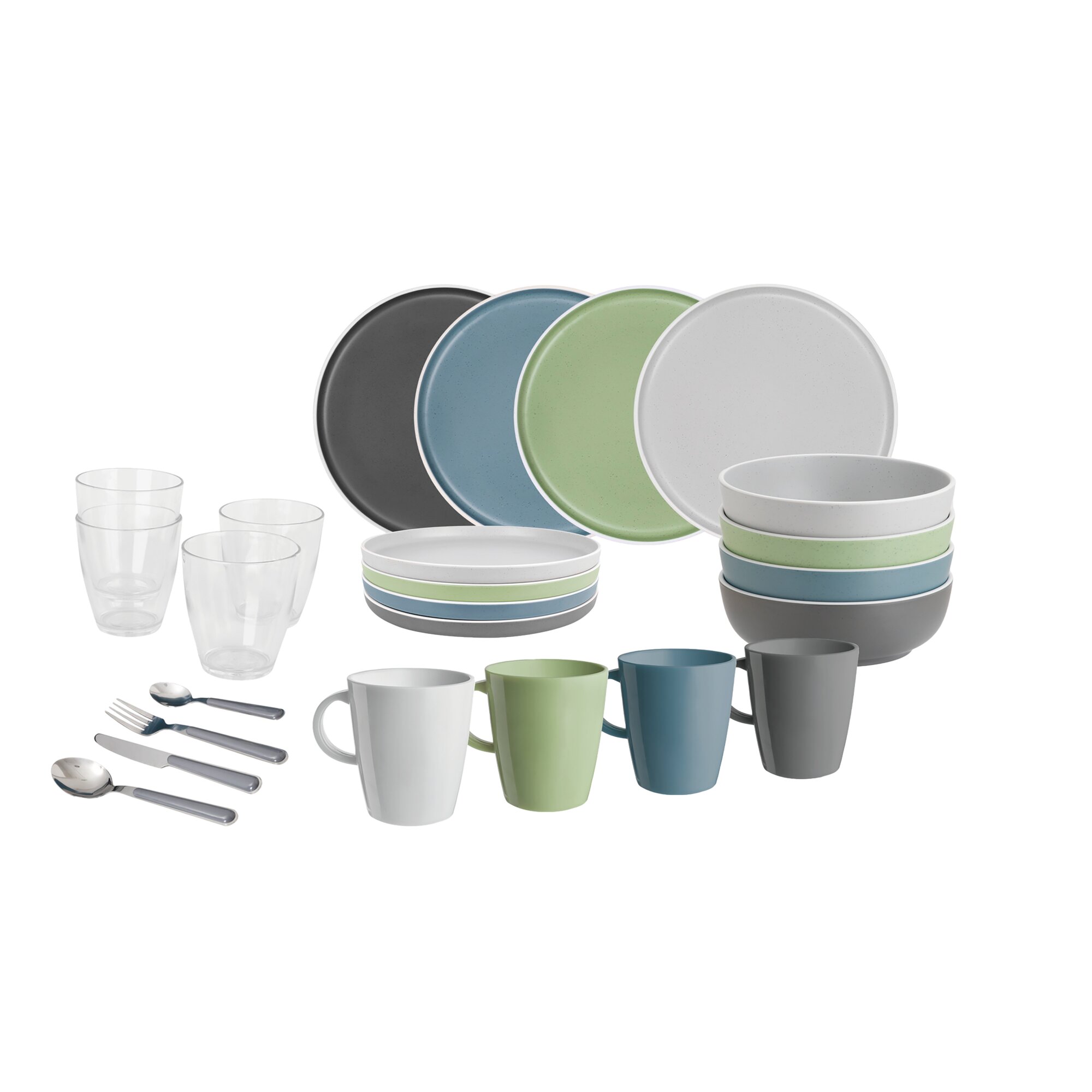 Brunner Zestaw zastawy stołowej All Inclusive Dolomit