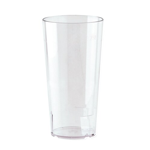 Waca Okulary kempingowe Premium PC/SAN – doskonale przezroczyste, szkło do picia, 300 ml