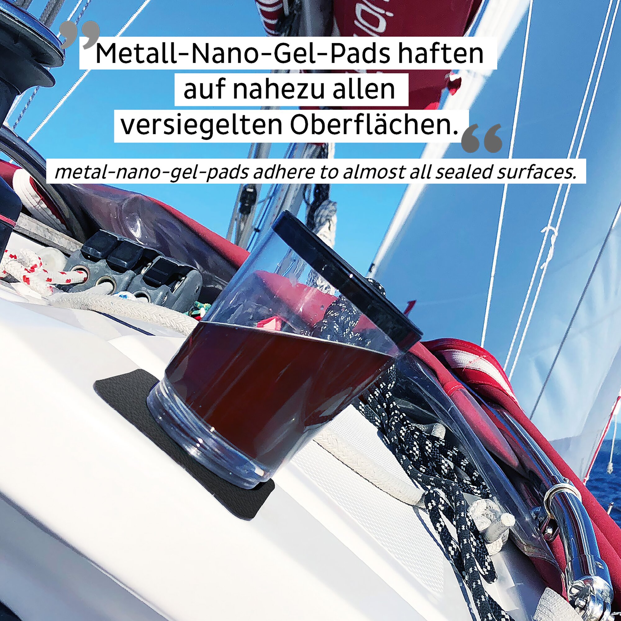 silwy Zestaw magnetycznych kubków do picia, 6-częściowy