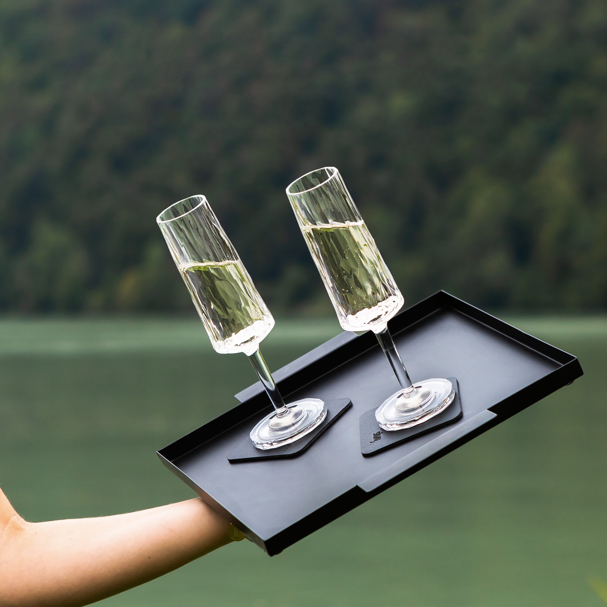 silwy Magnetyczne plastikowe kieliszki, kieliszek do szampana