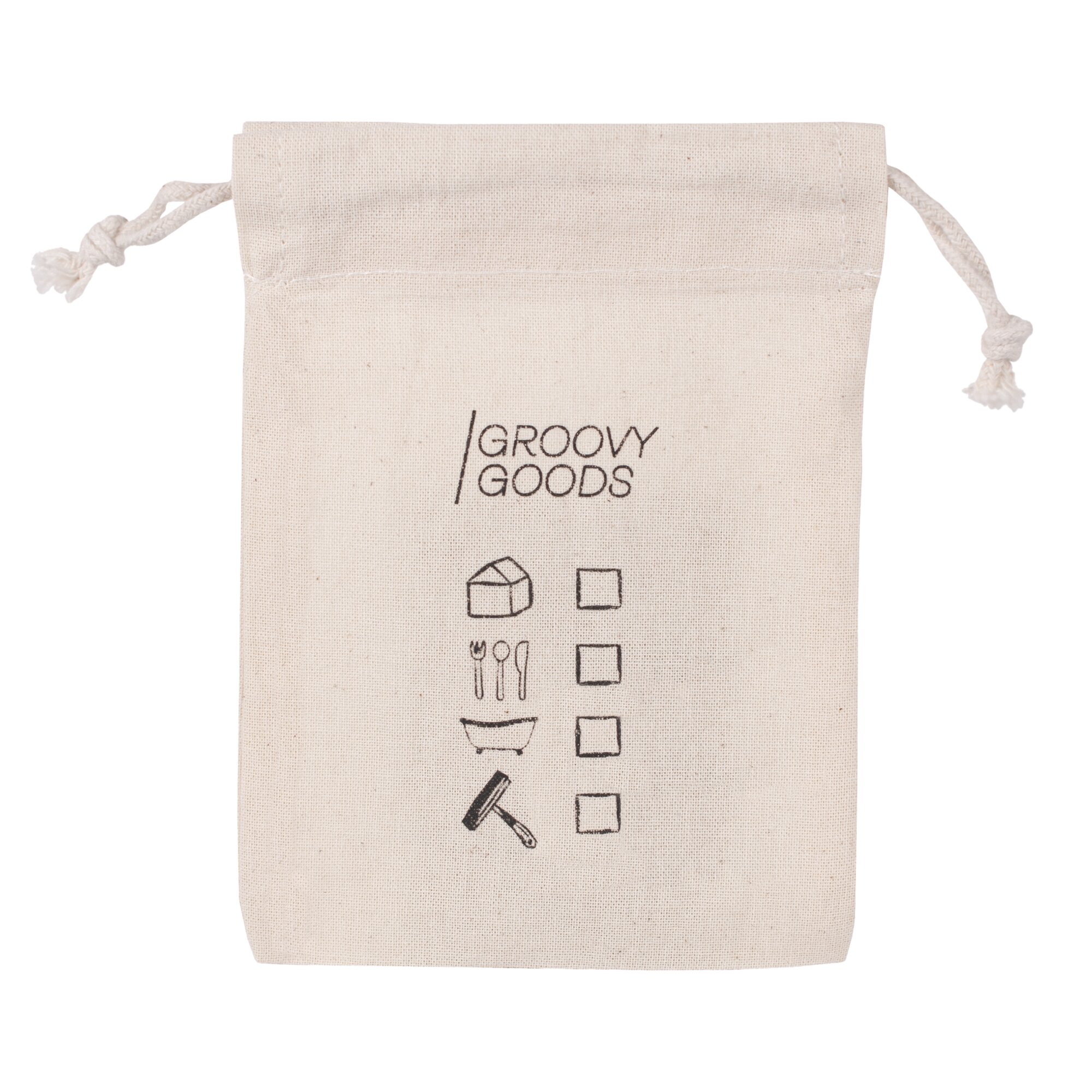 GROOVY GOODS Torba do przechowywania stałych środków czyszczących