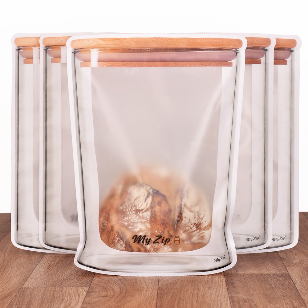 MyZip Torba do przechowywania Standardowy zestaw 5 sztuk, rozmiar XXL – 5,6 l