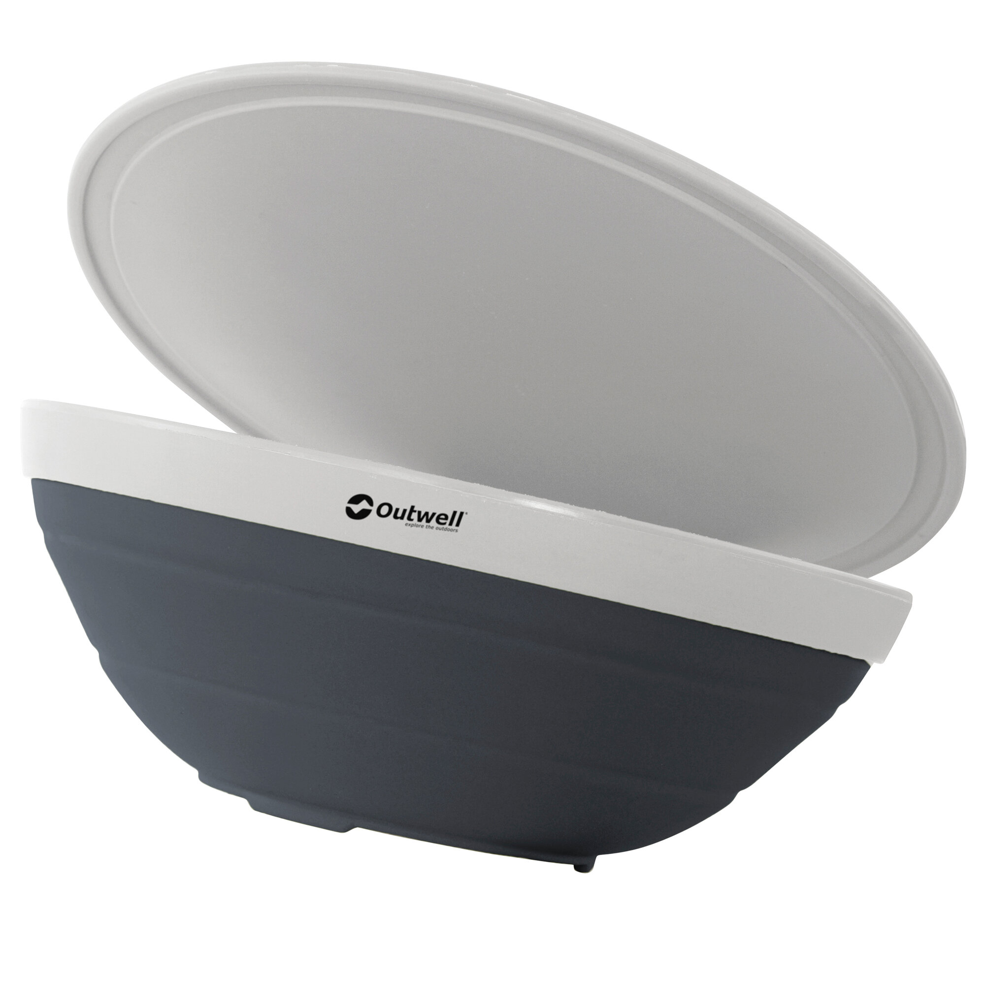 Outwell Zestaw składanej miski i sitka, ciemnoniebieski