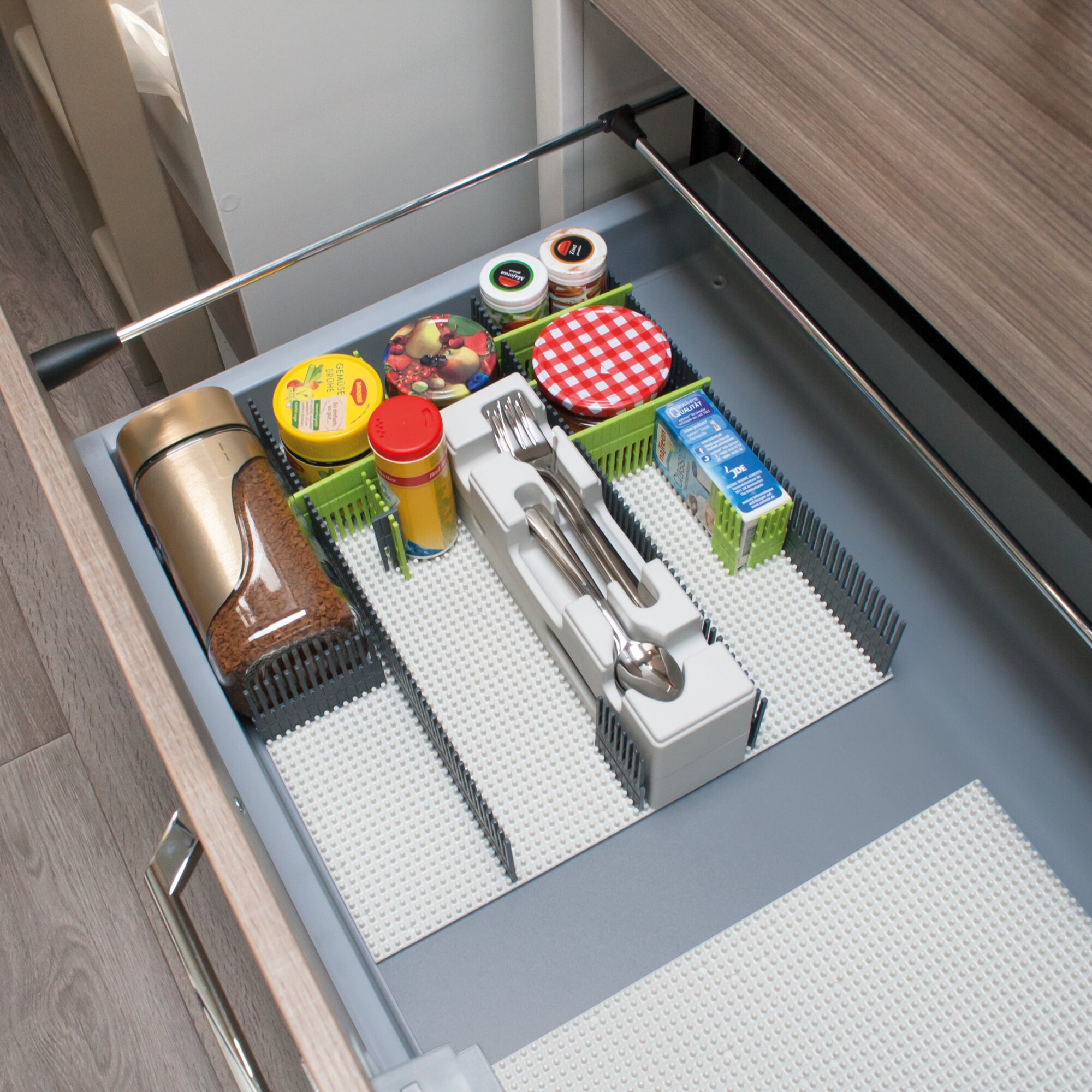 purvario Płyta z wypustkami do szafek i szuflad