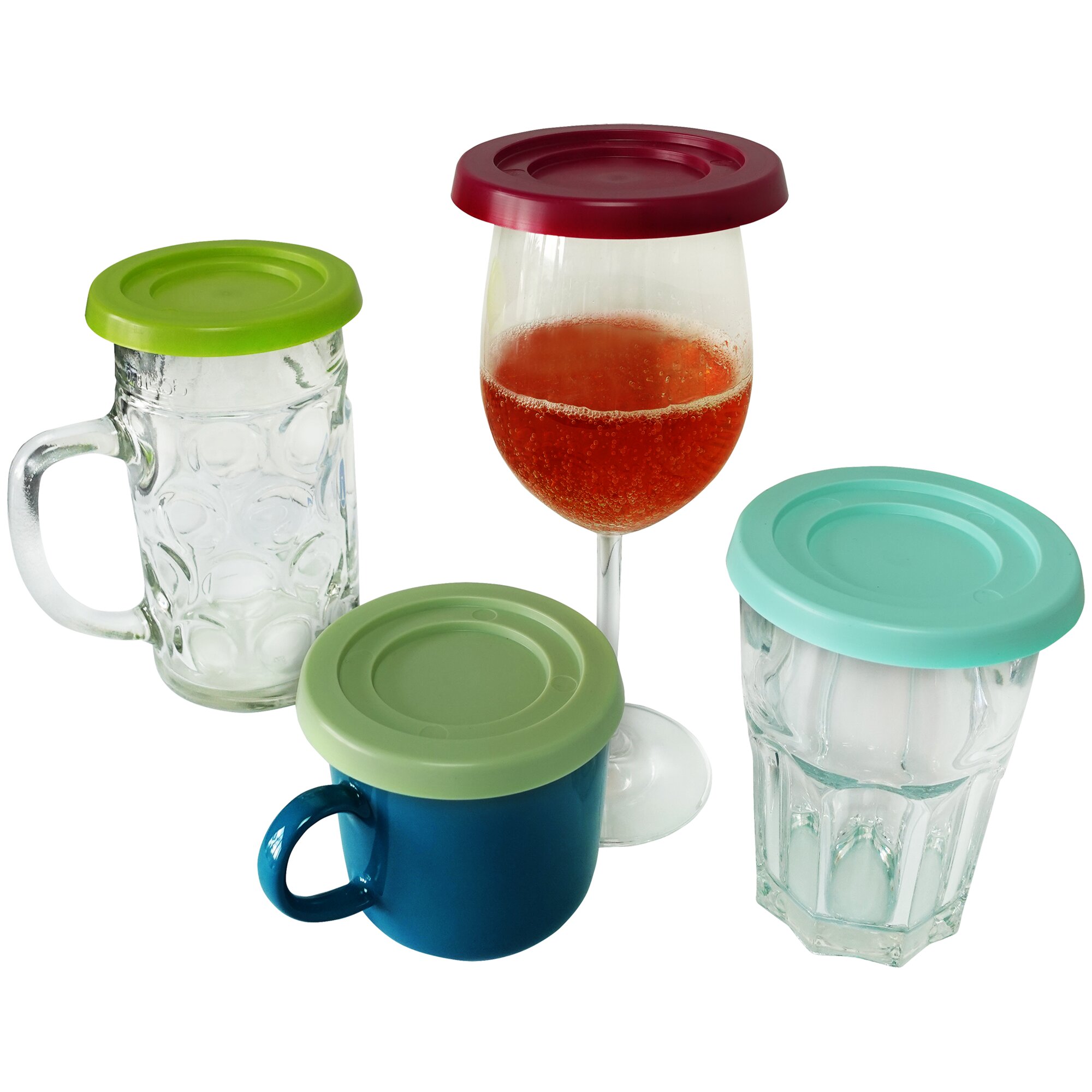 purvario Pokrywa do szklanki do picia BEE