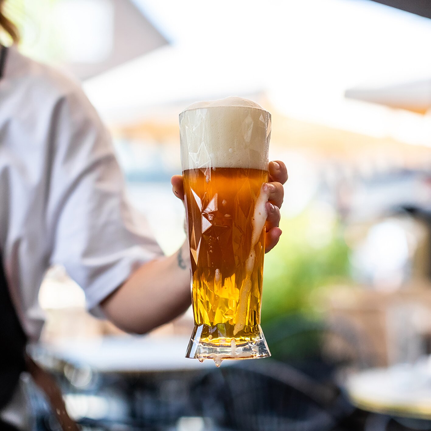 koziol Szklanki Super Glass CLUB, Szklanki do piwa pszenicznego