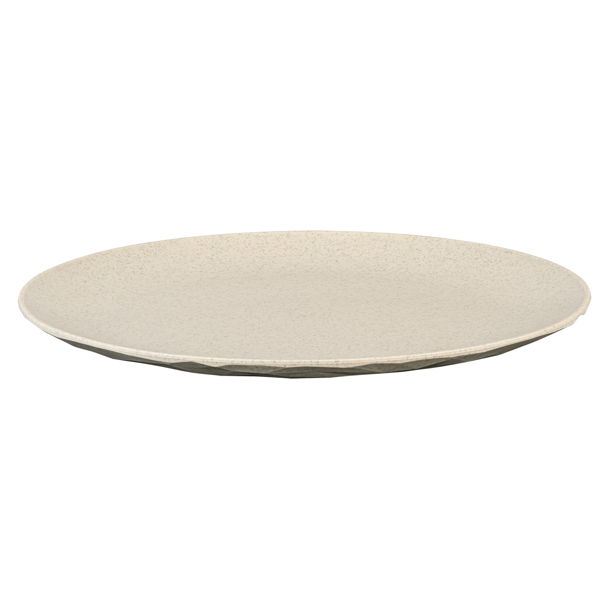 koziol Płaska płyta CLUB PLATE 260, piasek, 4-częściowy zestaw