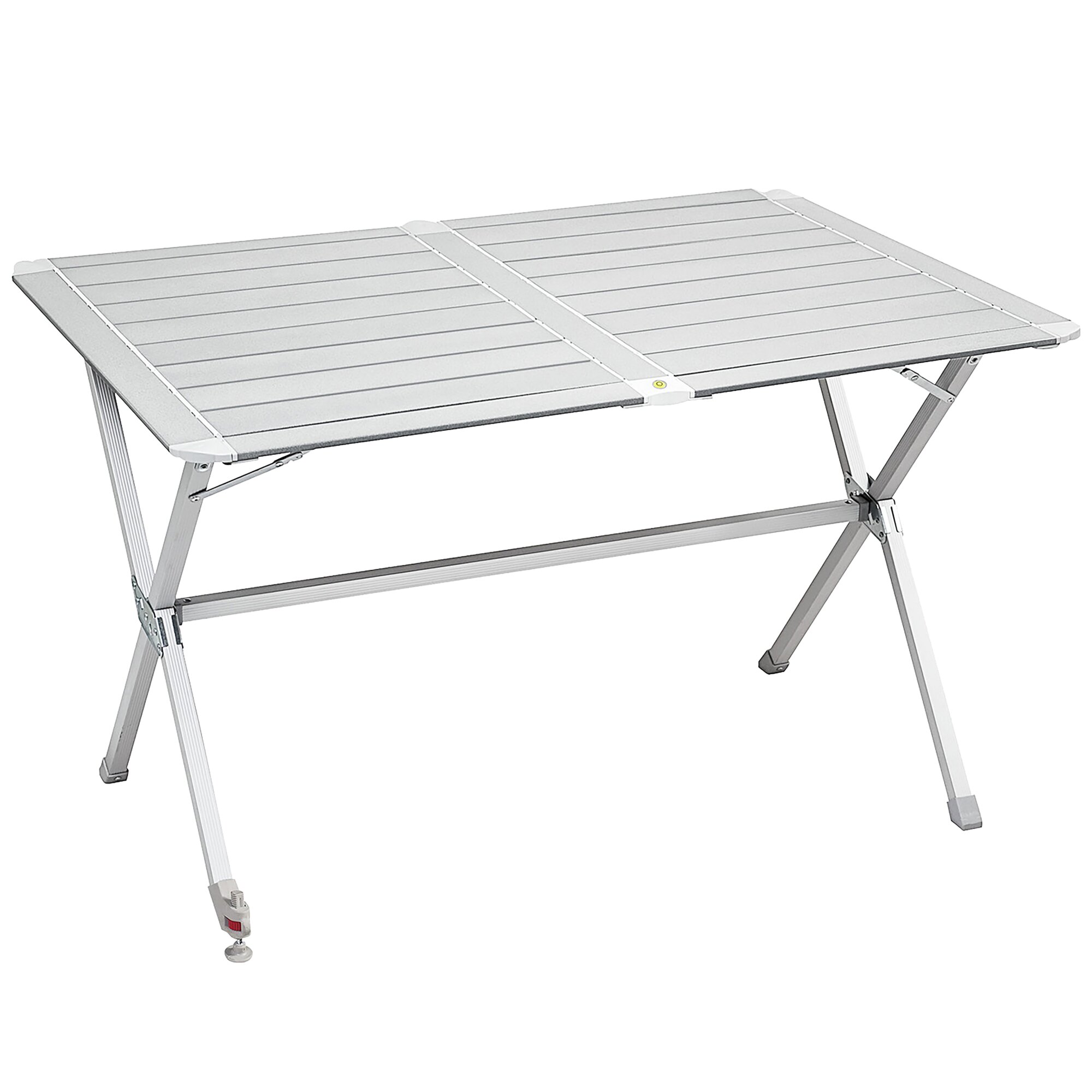 Brunner Zwijany stół kempingowy srebrny bez szczelin, 110 cm