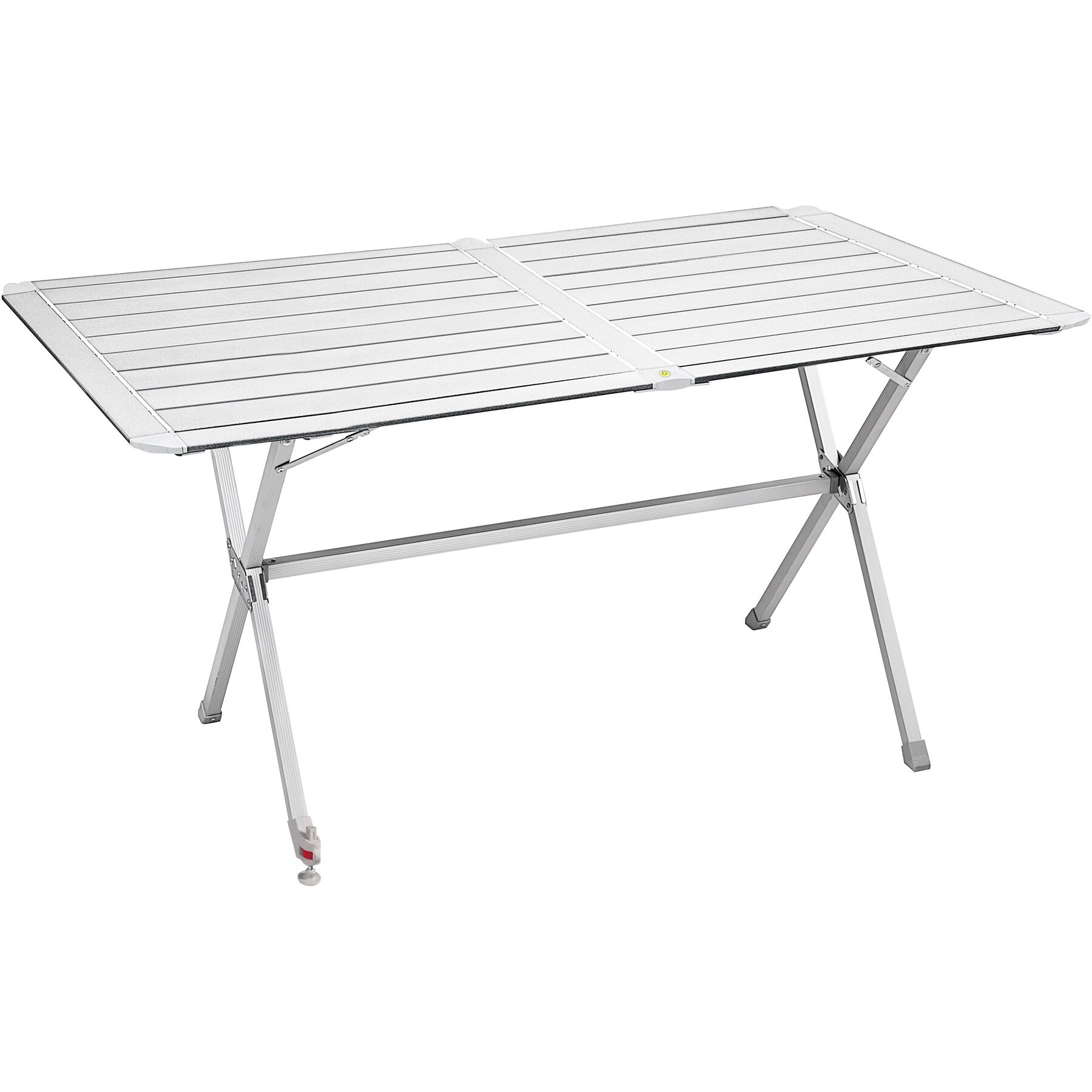 Brunner Zwijany stół kempingowy srebrny bez szczelin, 140 cm