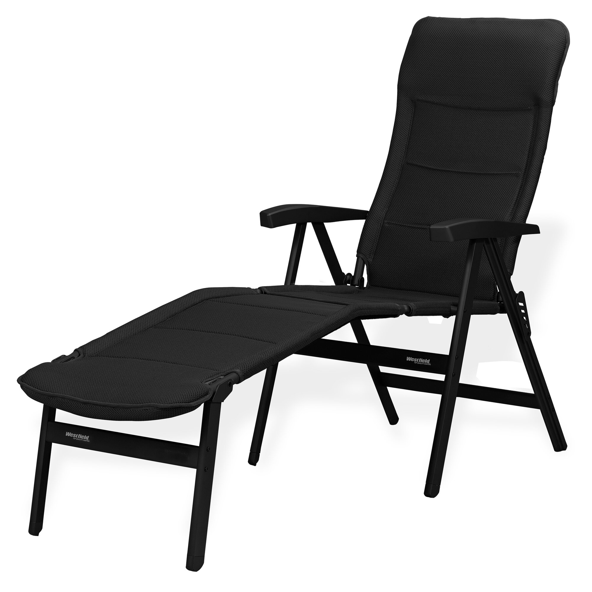 Westfield Krzesło kempingowe Noblesse Deluxe, czarne