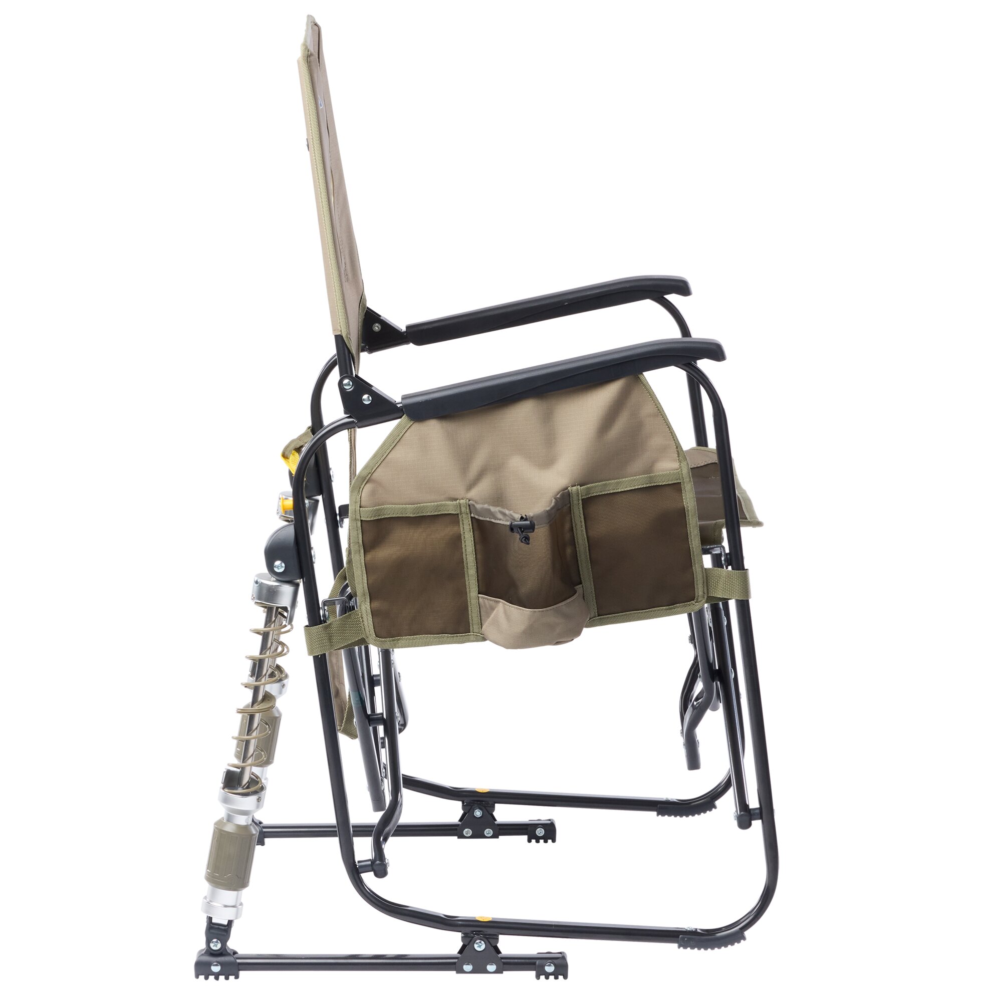 GCI Outdoor Kempingowy fotel bujany Regulowany Rocker™, beżowy