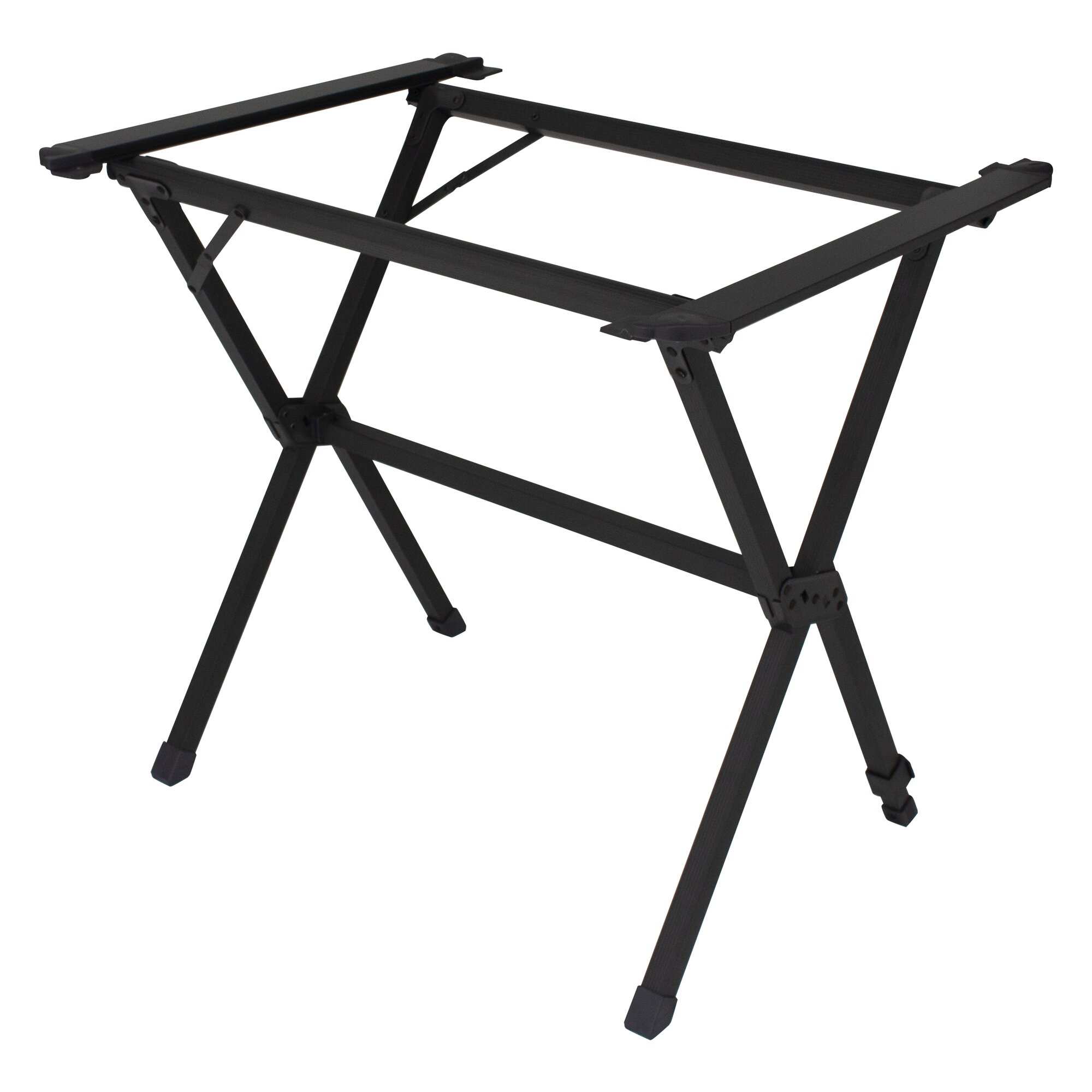 EuroTrail Bambusowy składany stół kempingowy Chambery, 80 cm