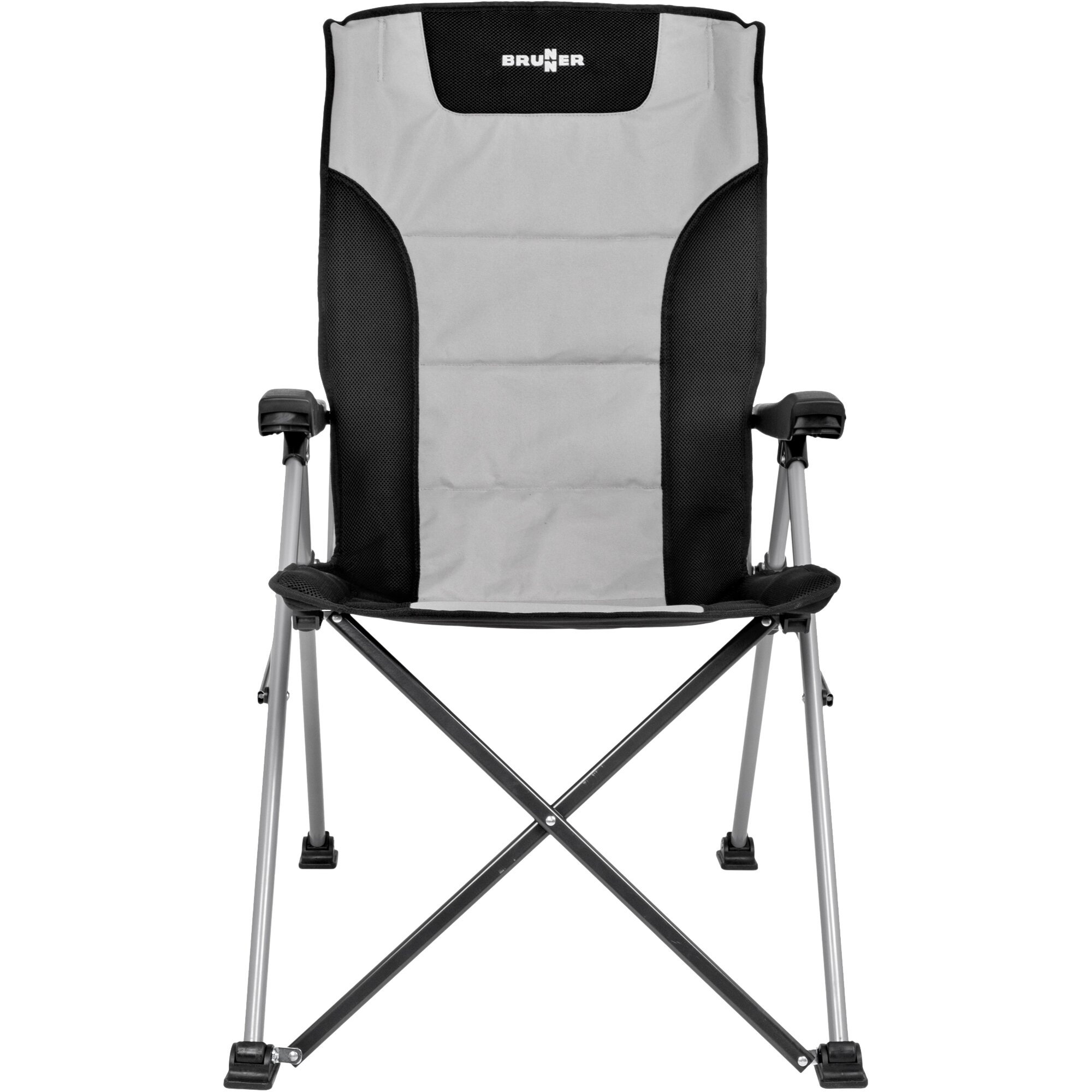 Brunner Krzesło składane Raptor Highback, szare