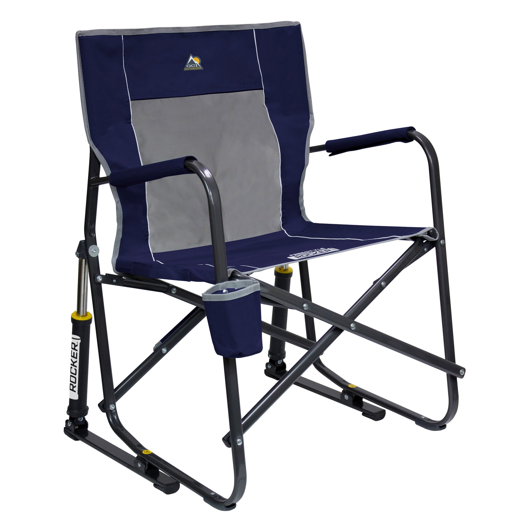 GCI Outdoor Fotel bujany Freestyle Rocker™ niebieski