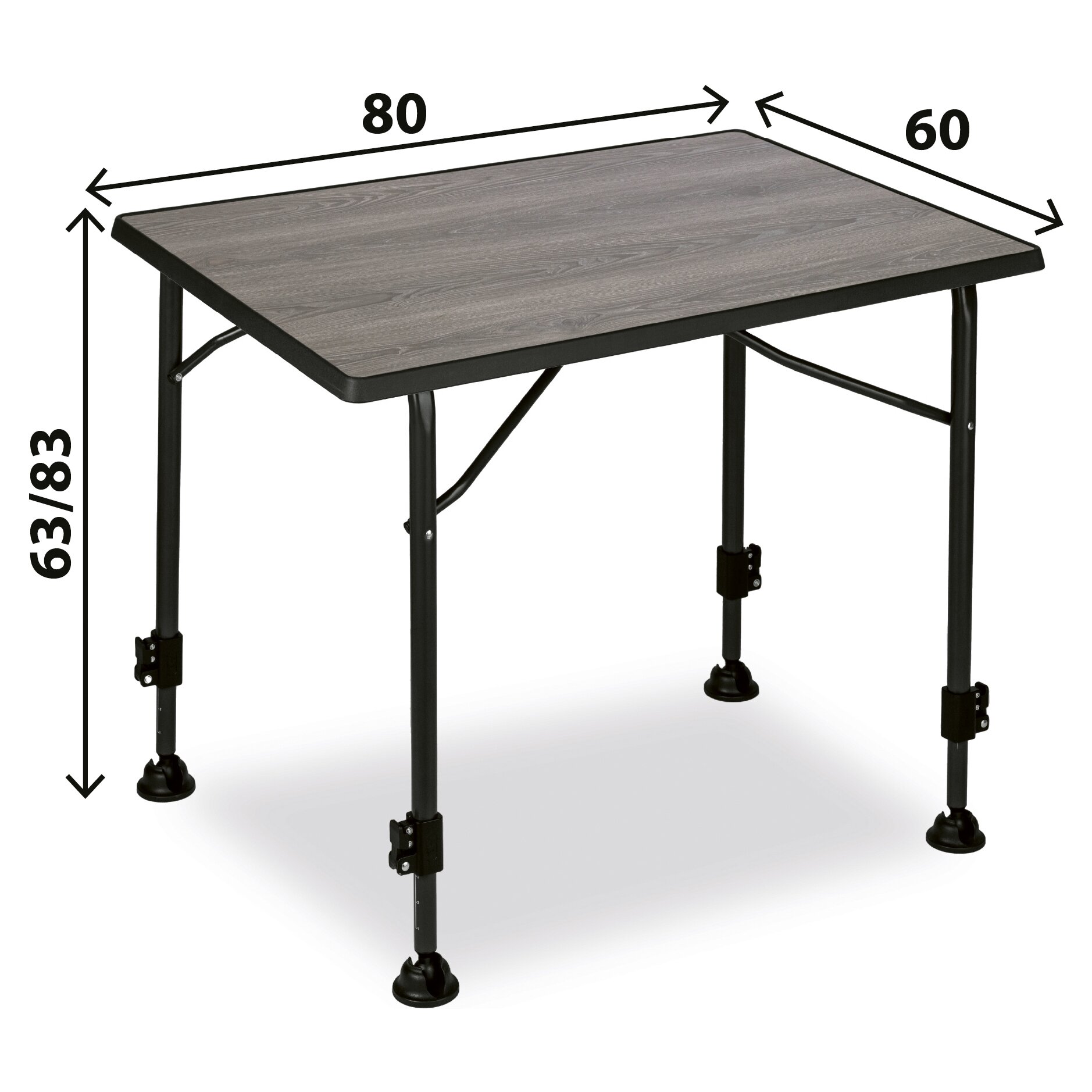 Brunner Stół kempingowy liniowy, 80 cm