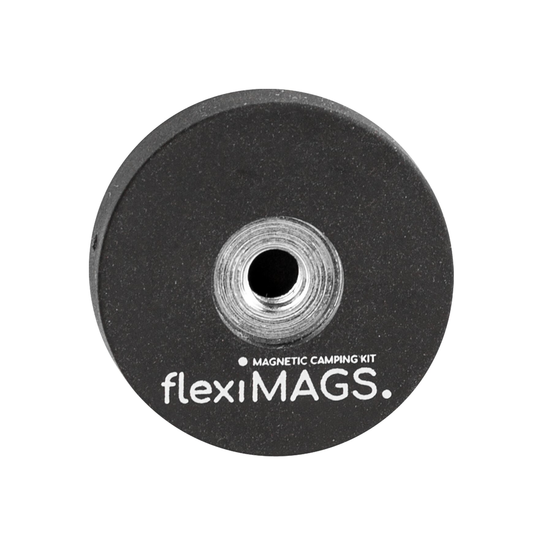 flexiMAGS Okrągły magnes flexiMAGS, czarny, 22 mm