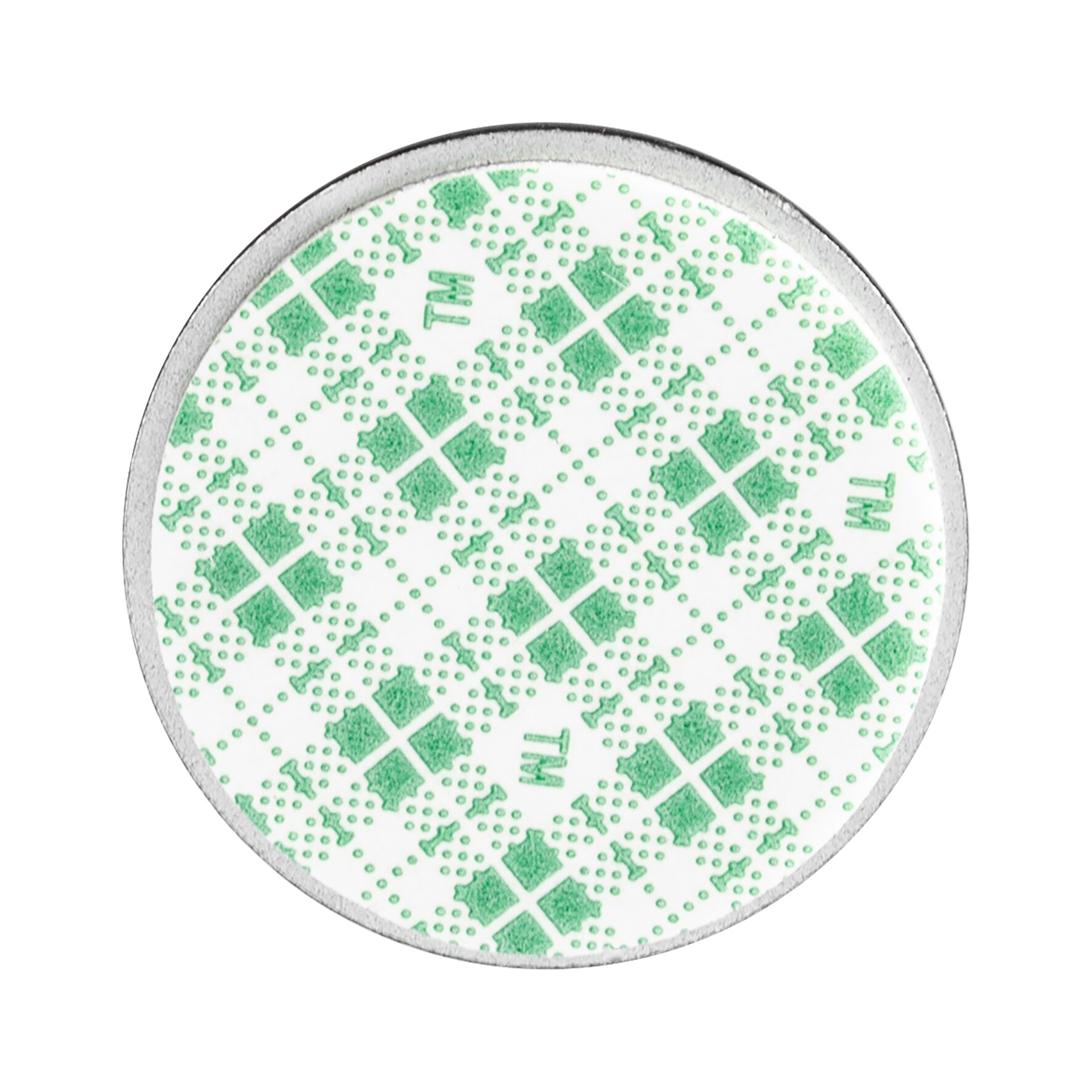 flexiMAGS Metalowy dysk flexiMAGS, czarny, 30 mm