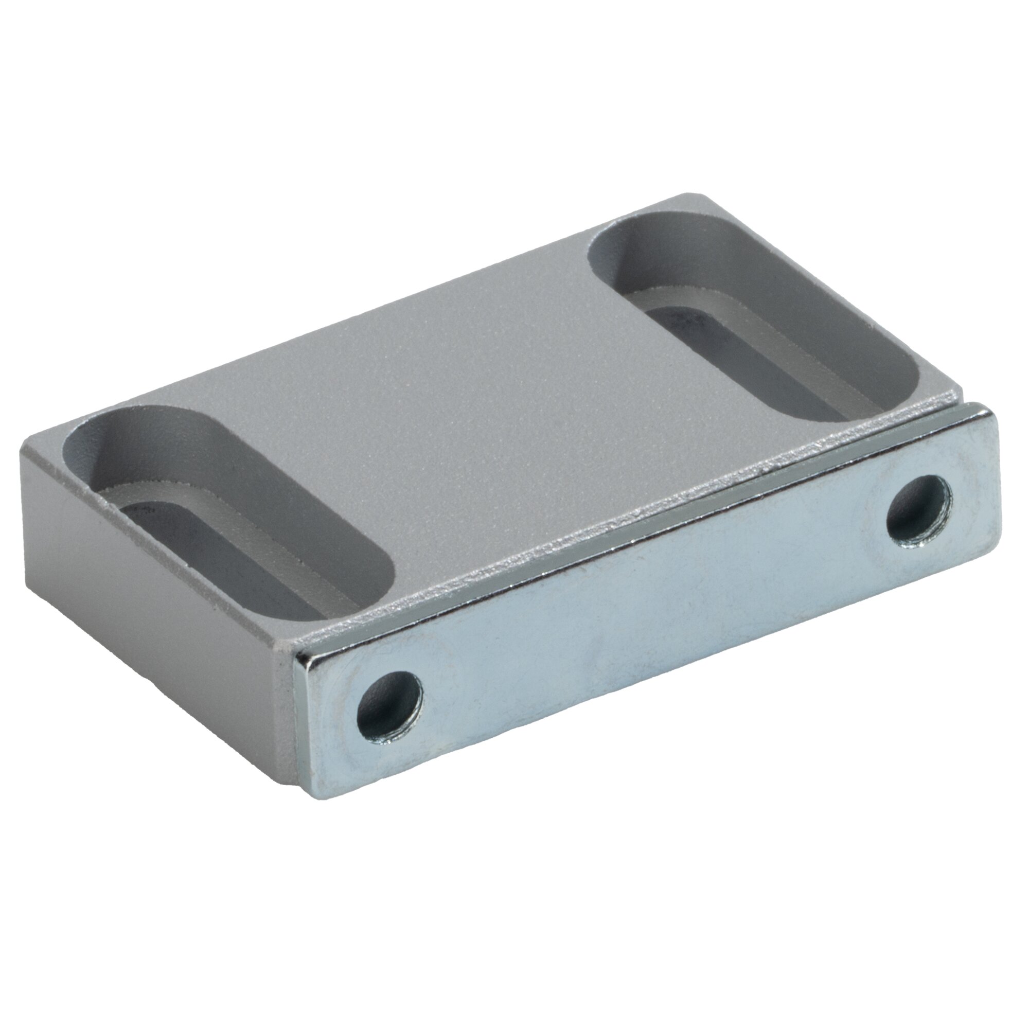 Brugger Magnetsysteme Przykręcana złączka magnetyczna, boczna z wydłużonym otworem