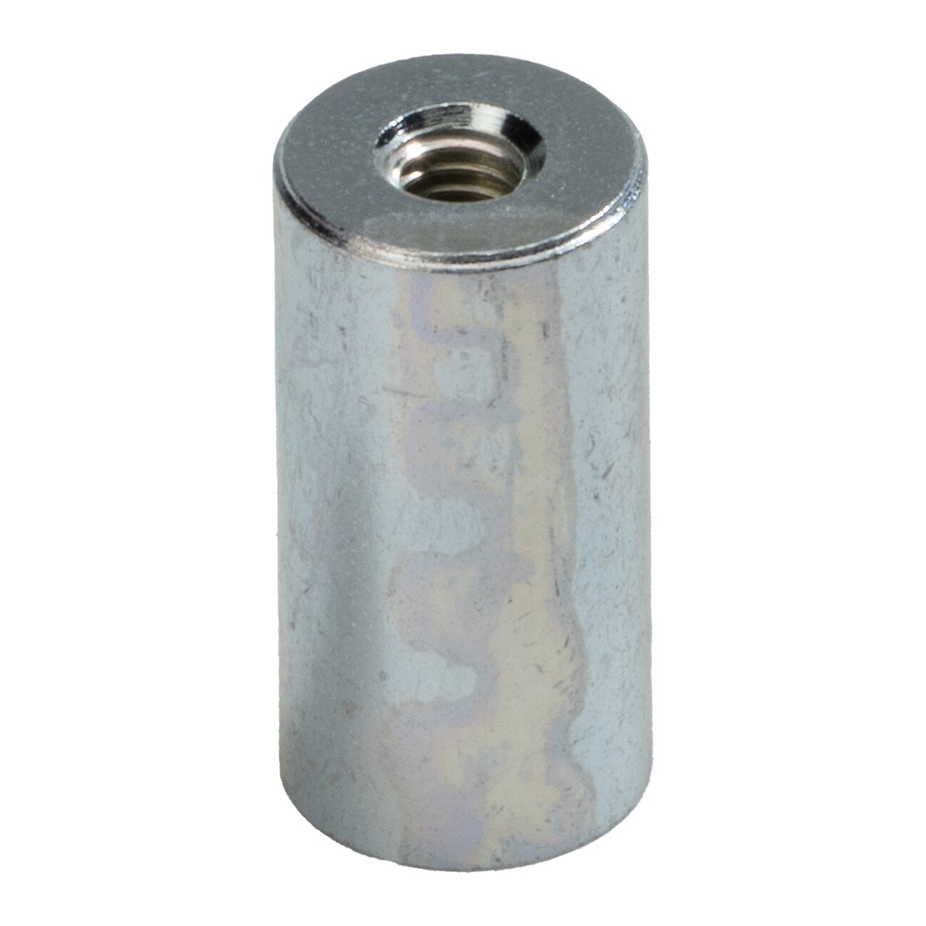 Brugger Magnetsysteme Chwytak do tyczki wykonany z NdFeB, obudowa stalowa, z gwintem wewnętrznym, ocynkowana, 10 mm