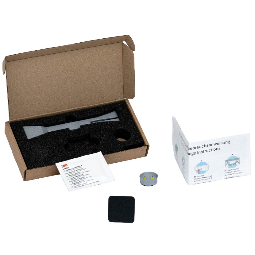 MagSpike Płytka podstawowa z magnesem Zestaw MagSpike S Square, czarna