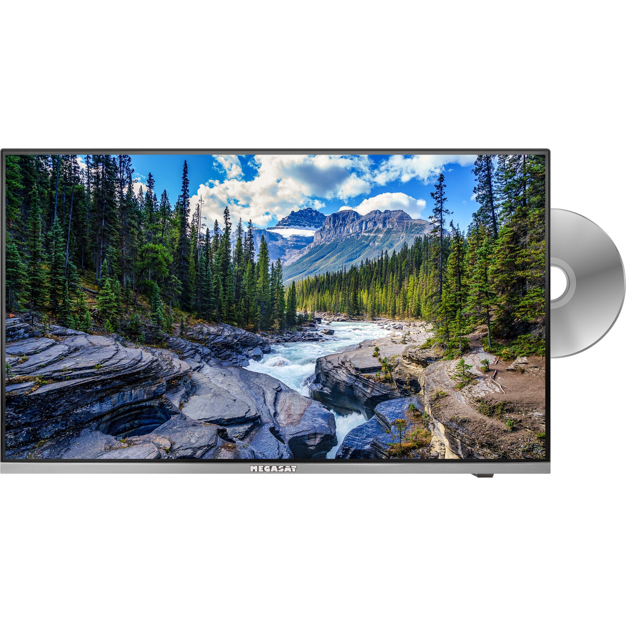 Megasat Telewizor TFT LED z płaskim ekranem DVD Royal Line Premium, 32" (81 cm)