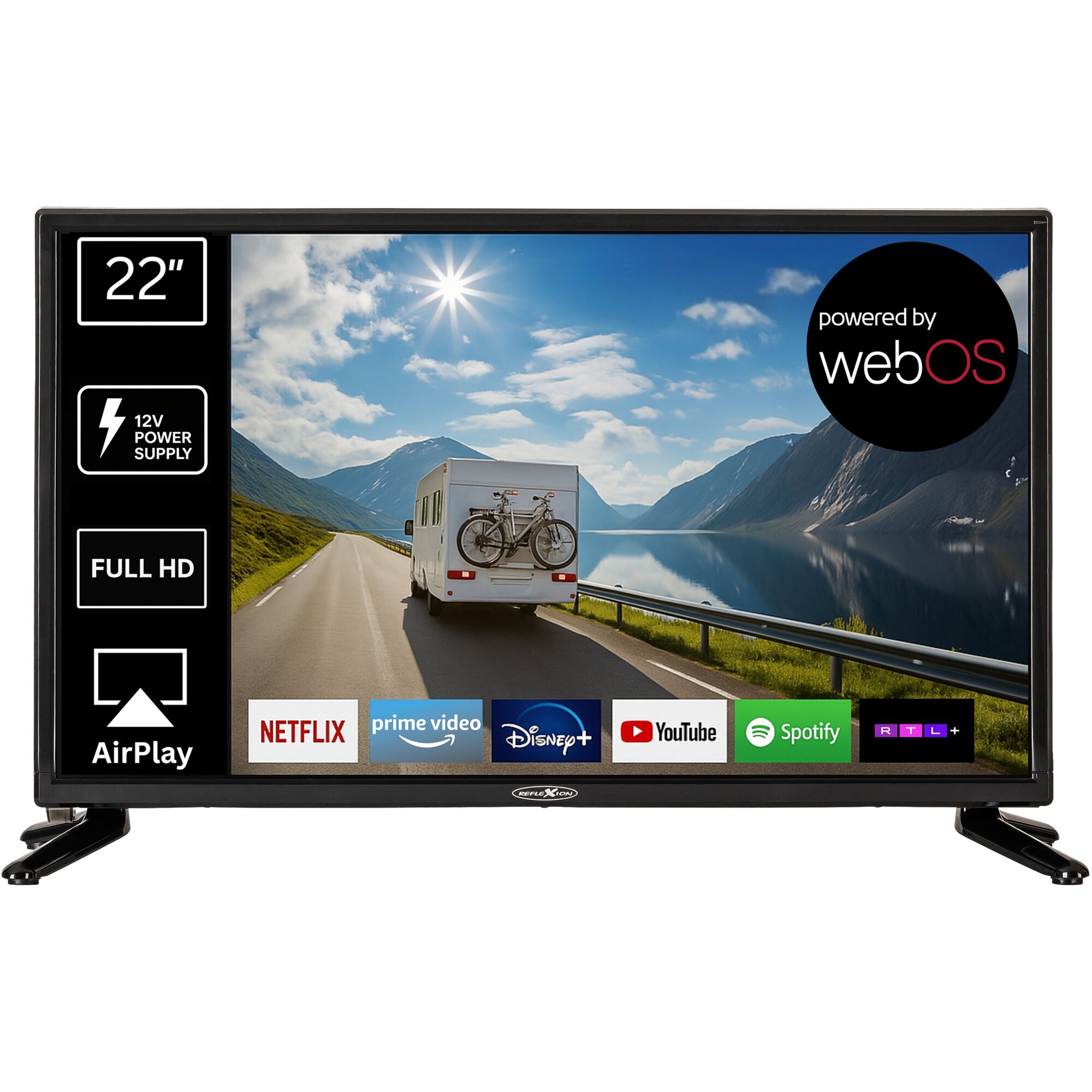 Reflexion Telewizor Reflexion LED22iBT, 21,5" (55 cm)