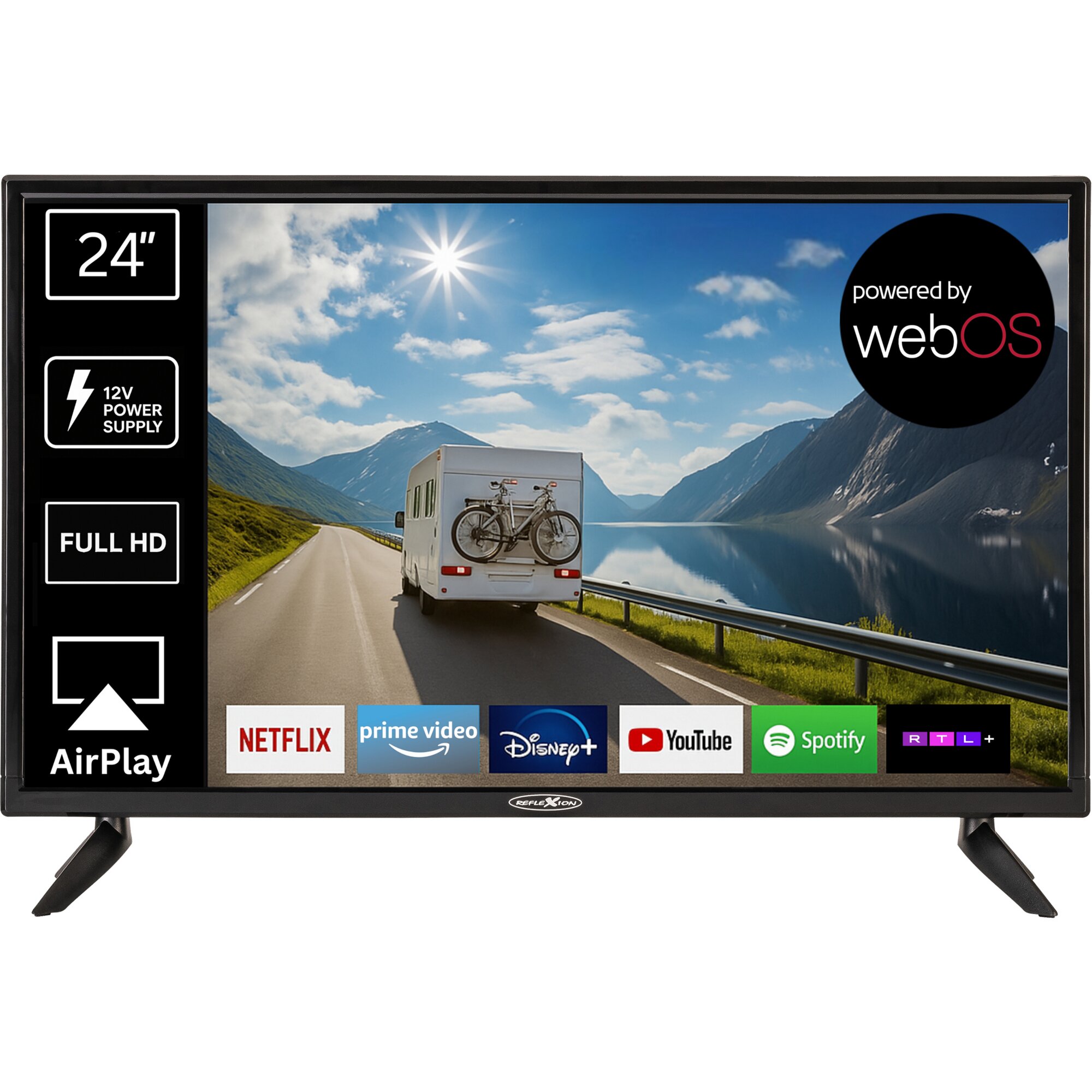 Reflexion Telewizor Reflexion LED24iBT, 23,6" (60 cm)