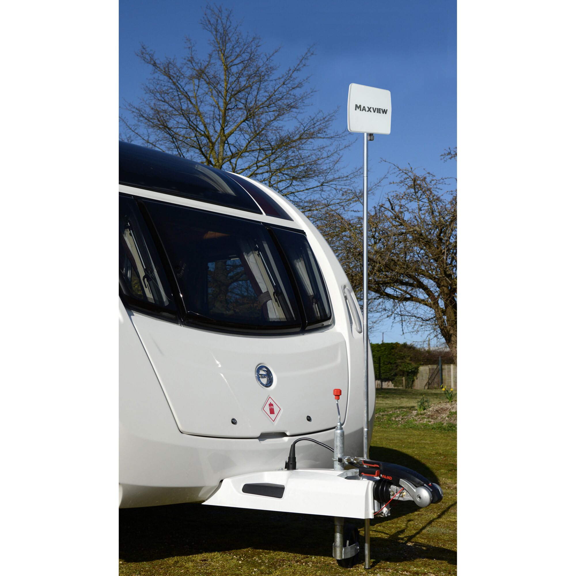 Maxview Zestaw do routera Maxview Roam Basecamp z uchwytem na koło dyszla